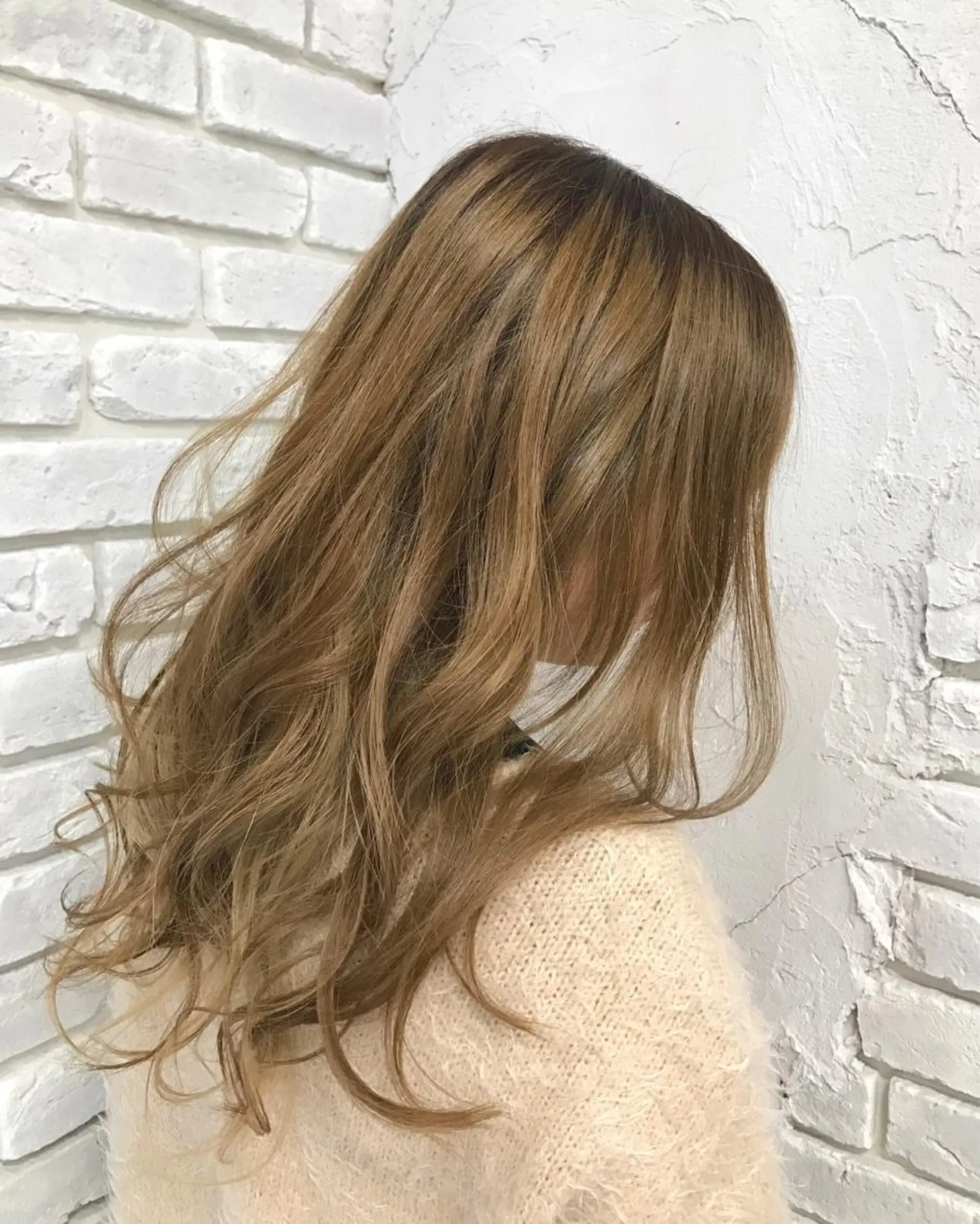 ロング カラー 🪽似合わせNO.1 marina🦩のヘアスタイル