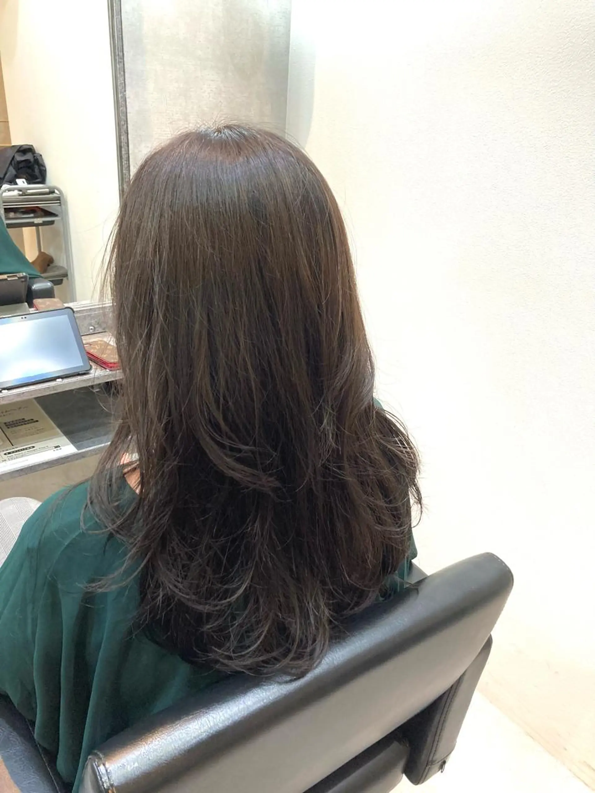 ロング 顔周りカット 韓国風ヘア レイヤーカット RAWR　Hair Brio所属・髪質改善/ブリーチ /ユウキ🫧🌸のヘアスタイル