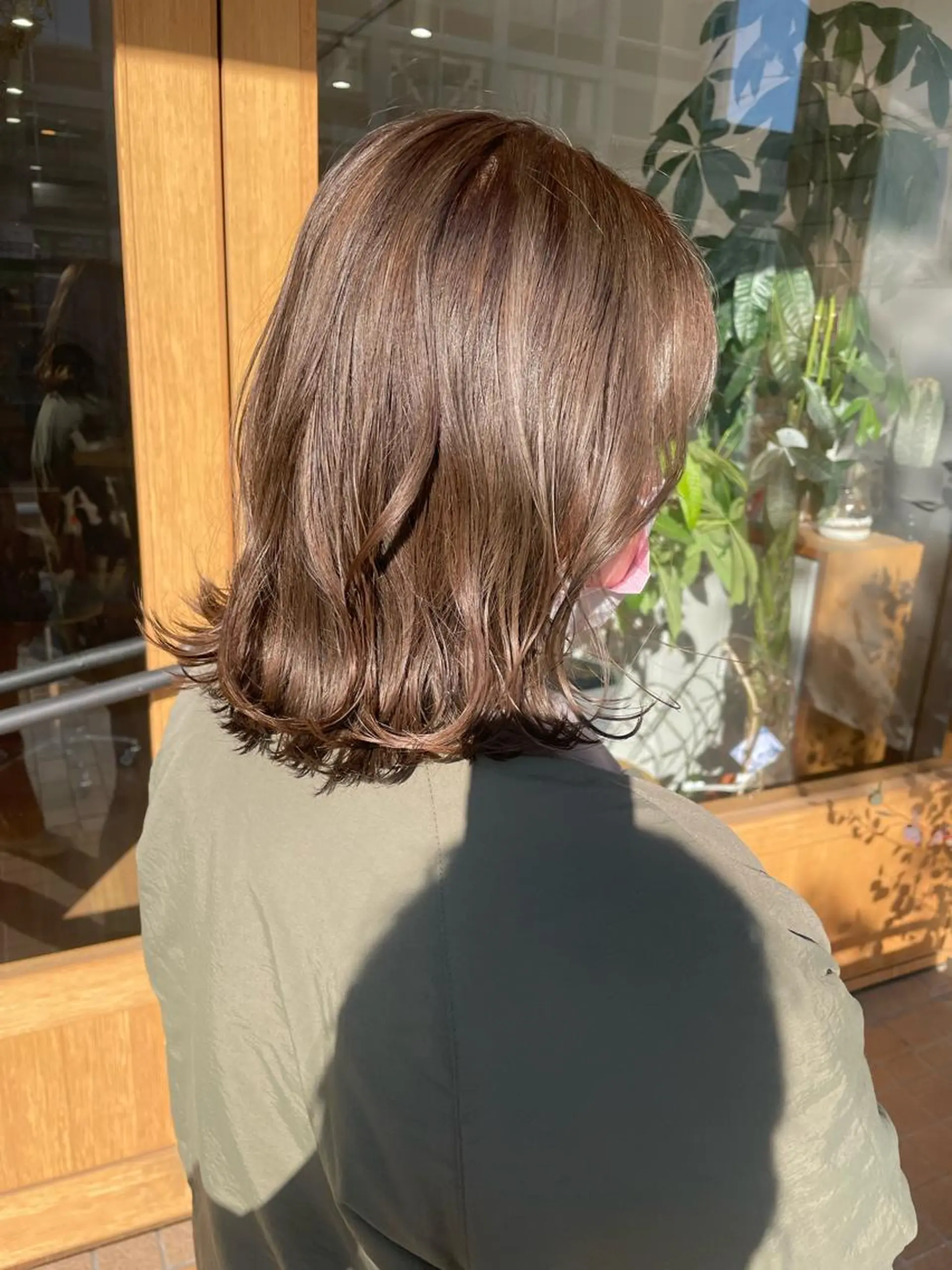 ミディアム カラー ケアカラー Era Hatsuneのヘアスタイル