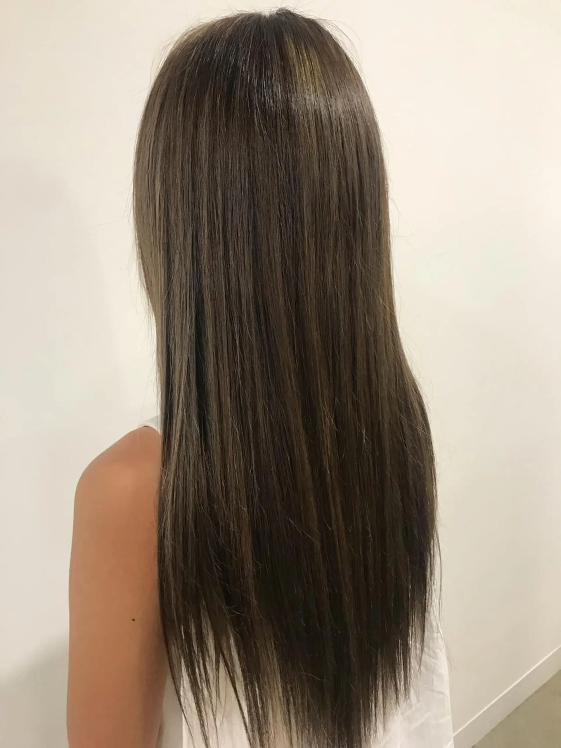 ロング カラー 暖色カラー🍊 ボブ🌿顔周りcutのヘアスタイル
