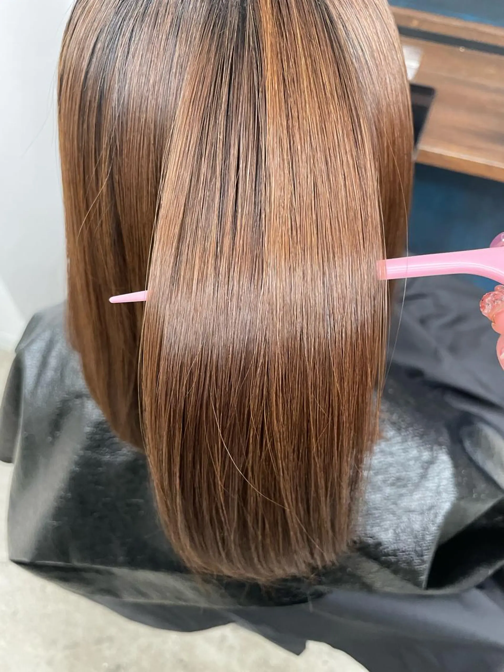 セミロング デジパモデル/ SAKIのヘアスタイル