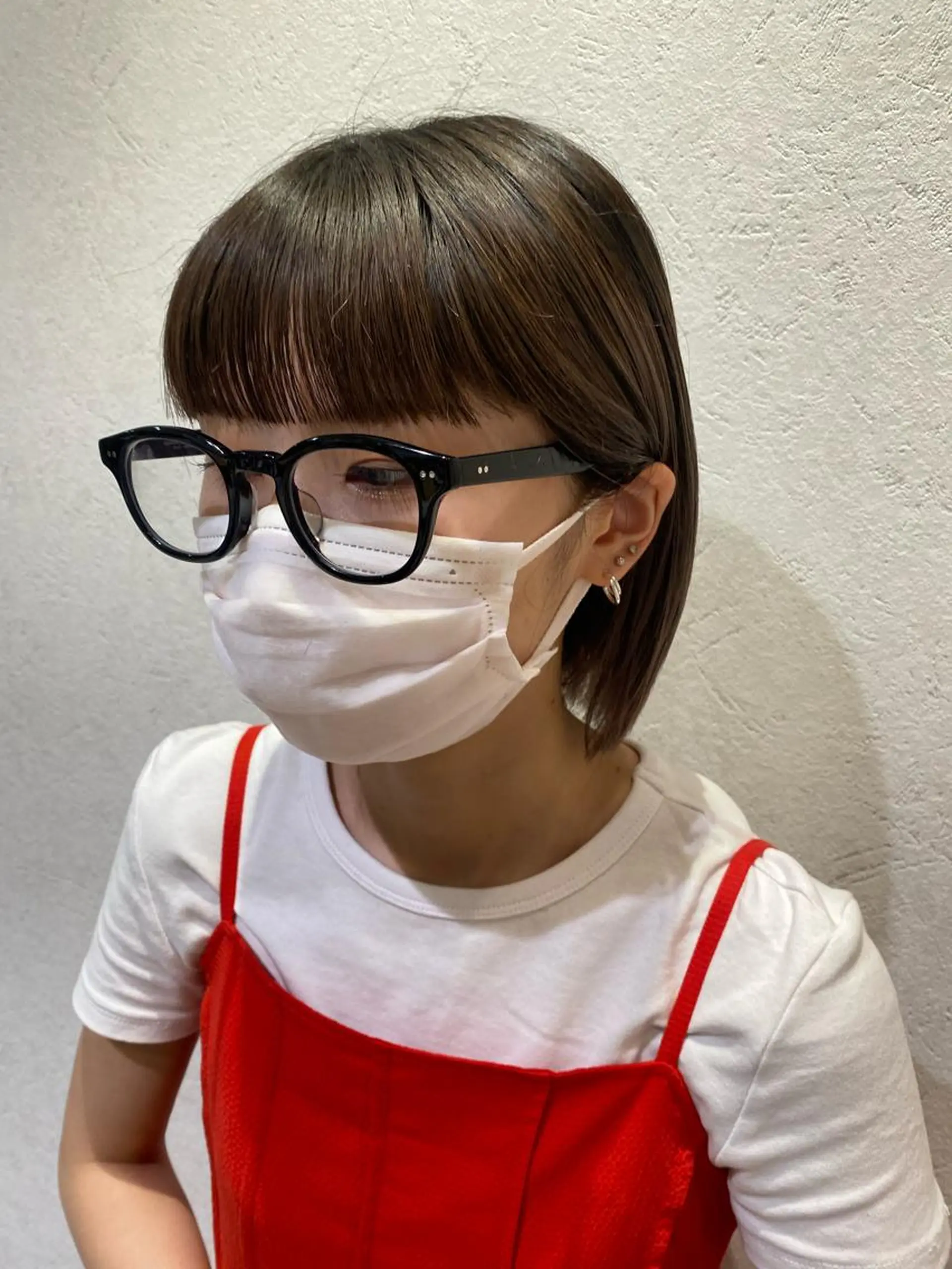 ショート カラー ヘアアレンジ パーマ指名No1 /namiのヘアスタイル