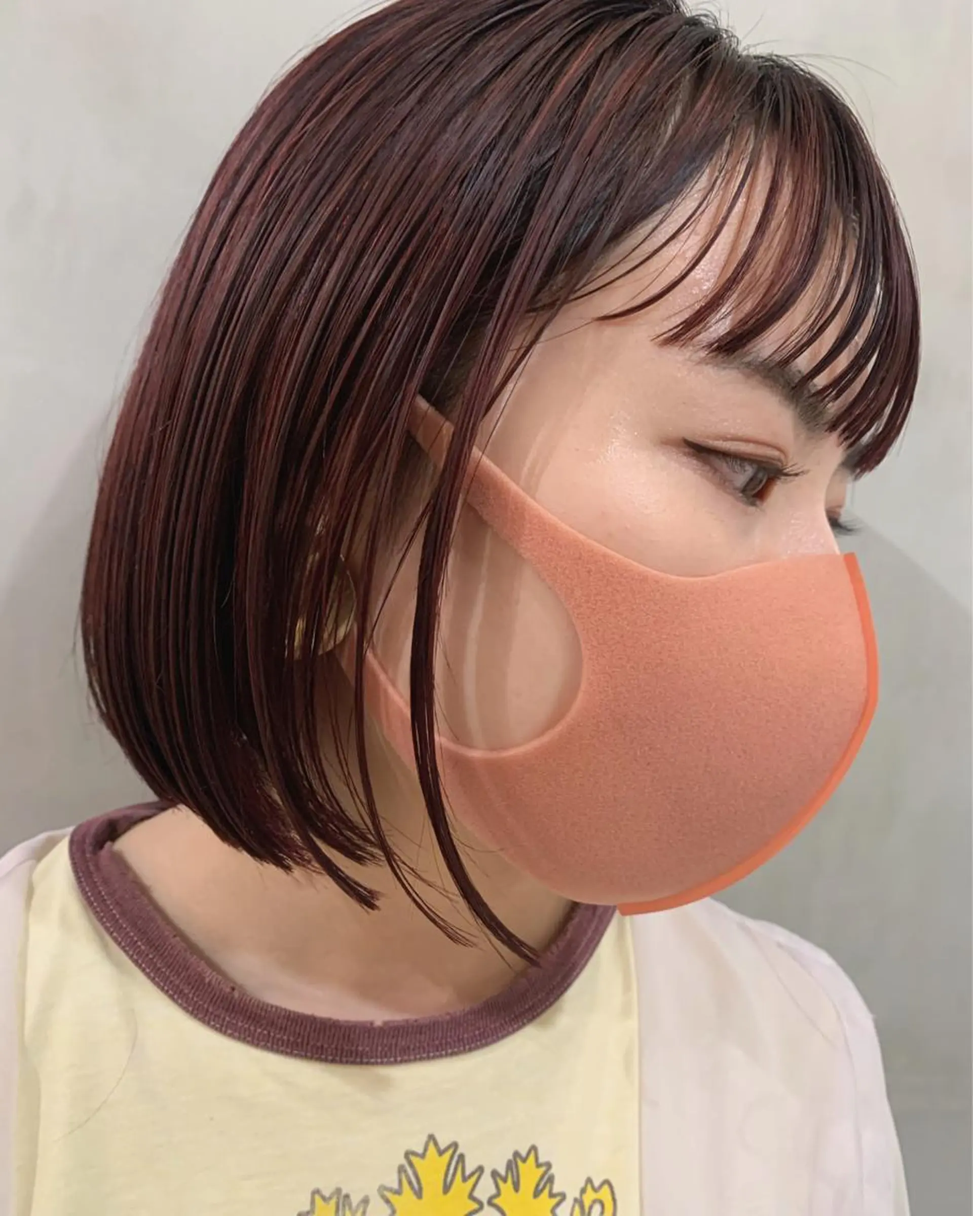 ショート カラー カット ヘアカラー トリートメント 優 作のヘアスタイル