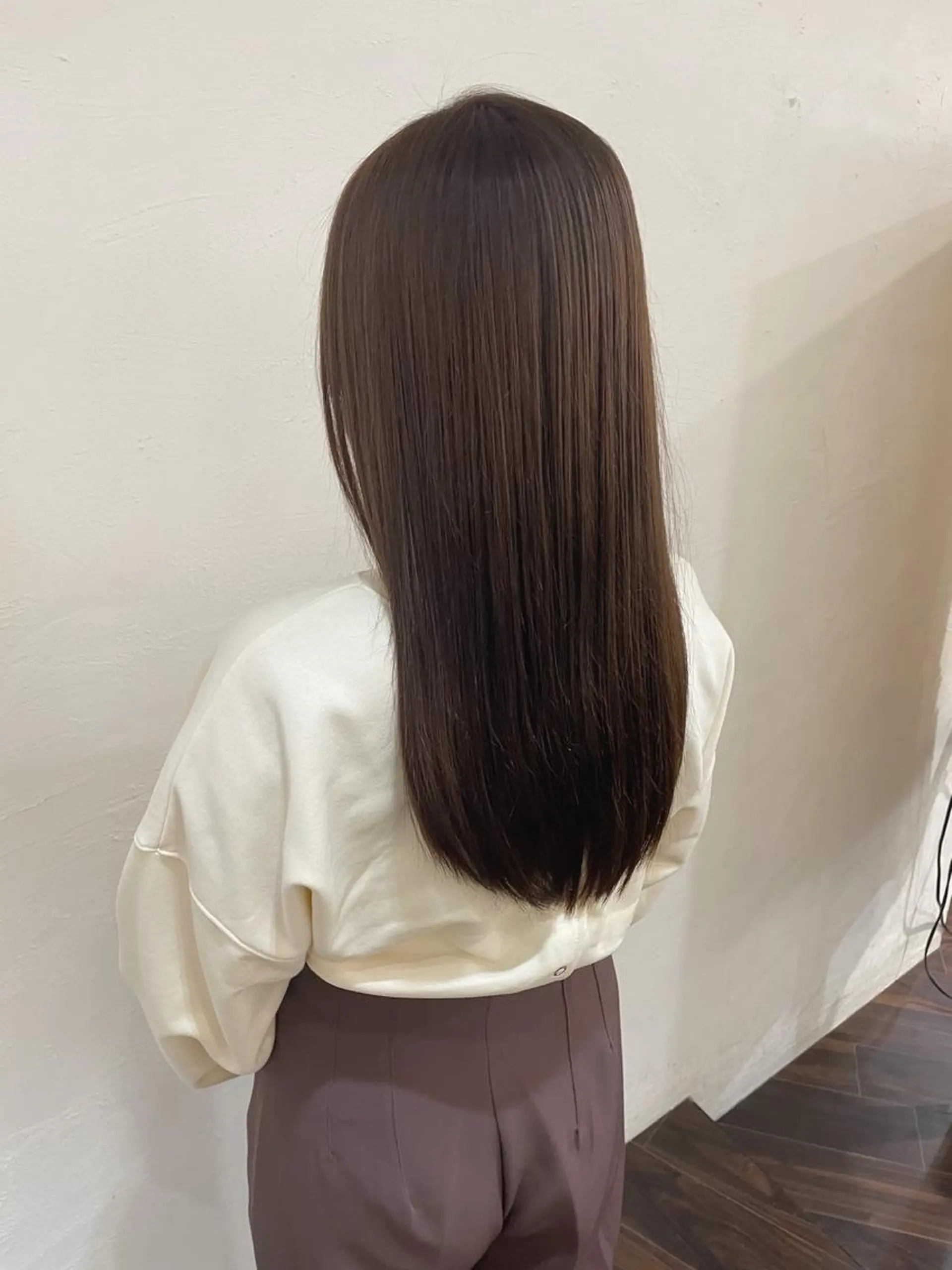 ロング カラー 冨木 雄斗のヘアスタイル