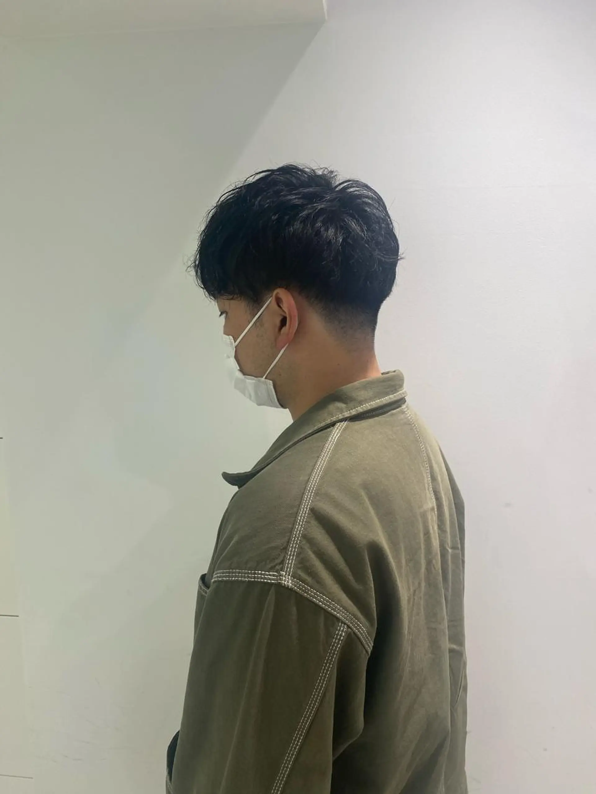 ミディアム カラー メンズ キッズ 川崎1メンズパーマ師 🌀岩﨑弘成🌀のヘアスタイル