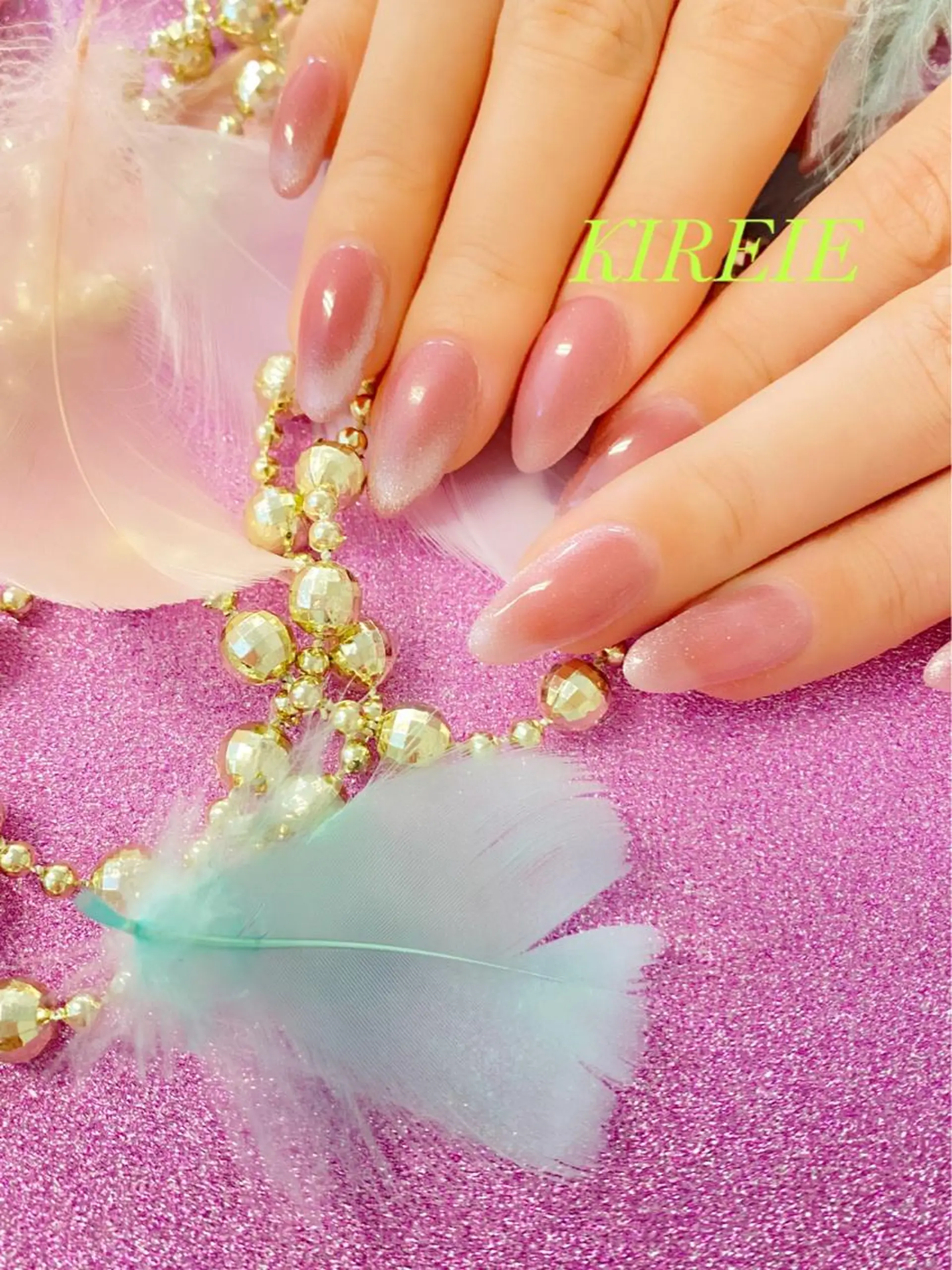 カラー ネイル ワンカラーネイル スカルプネイル KIREIE NAILSのネイルデザイン