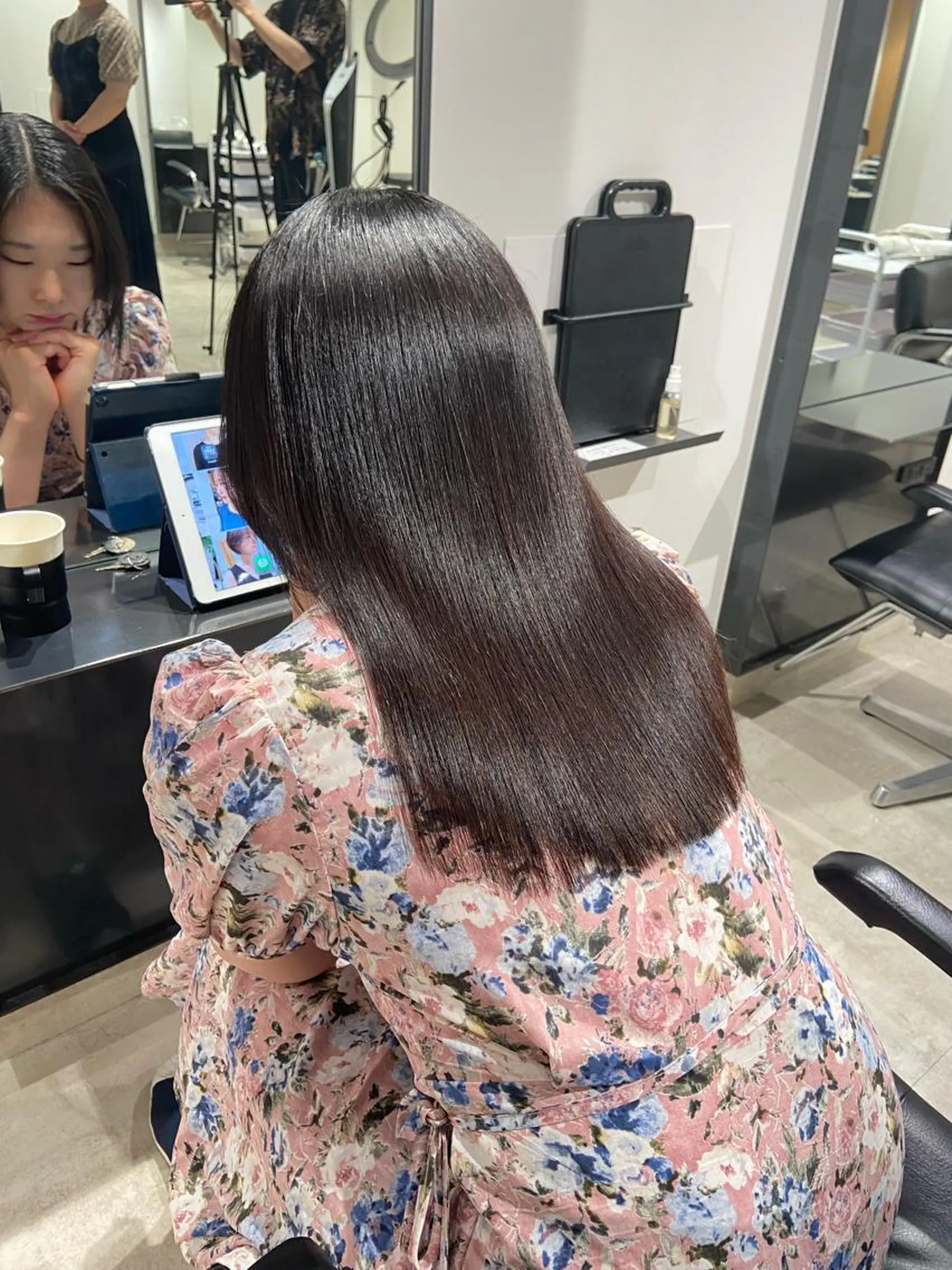 ロング ショートボブ アッシュ アッシュブラウン ボブ くびれヘア gotoday shiare salon渋谷モディ店所属・ショートヘア/ボブ 大人ヘア/松本篤志のヘアスタイル
