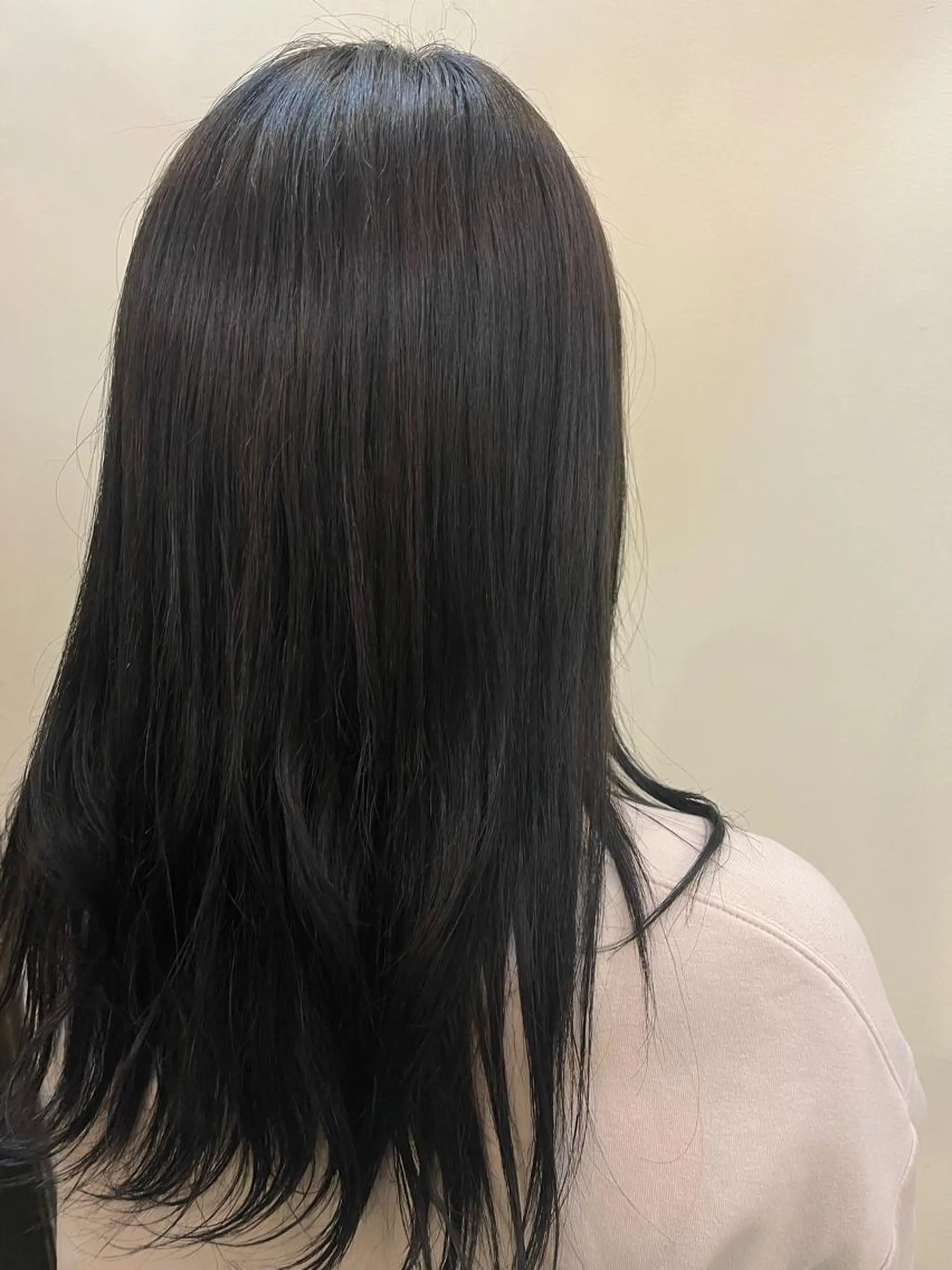 ロング カラー ♱地雷カラー♱ウルフ ♱ 藍衣 ♱のヘアスタイル