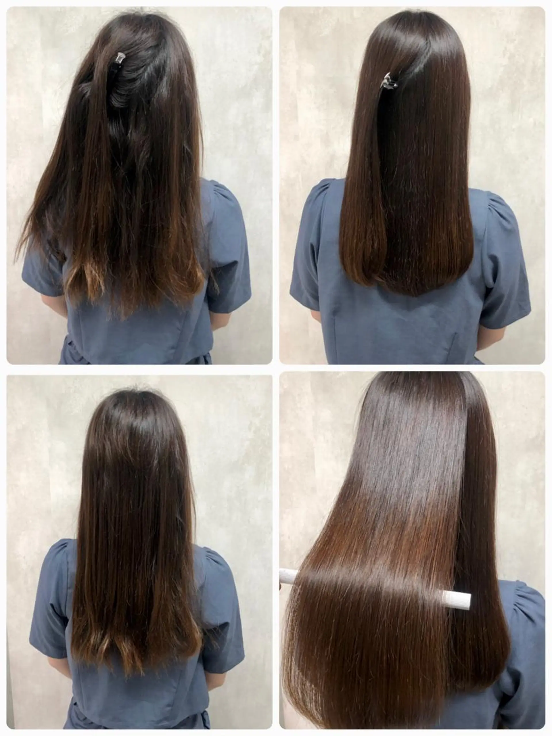 ロング カット 縮毛矯正 トリートメント 満足度⭕️縮毛矯正師 谷口にお任せを👍のヘアスタイル