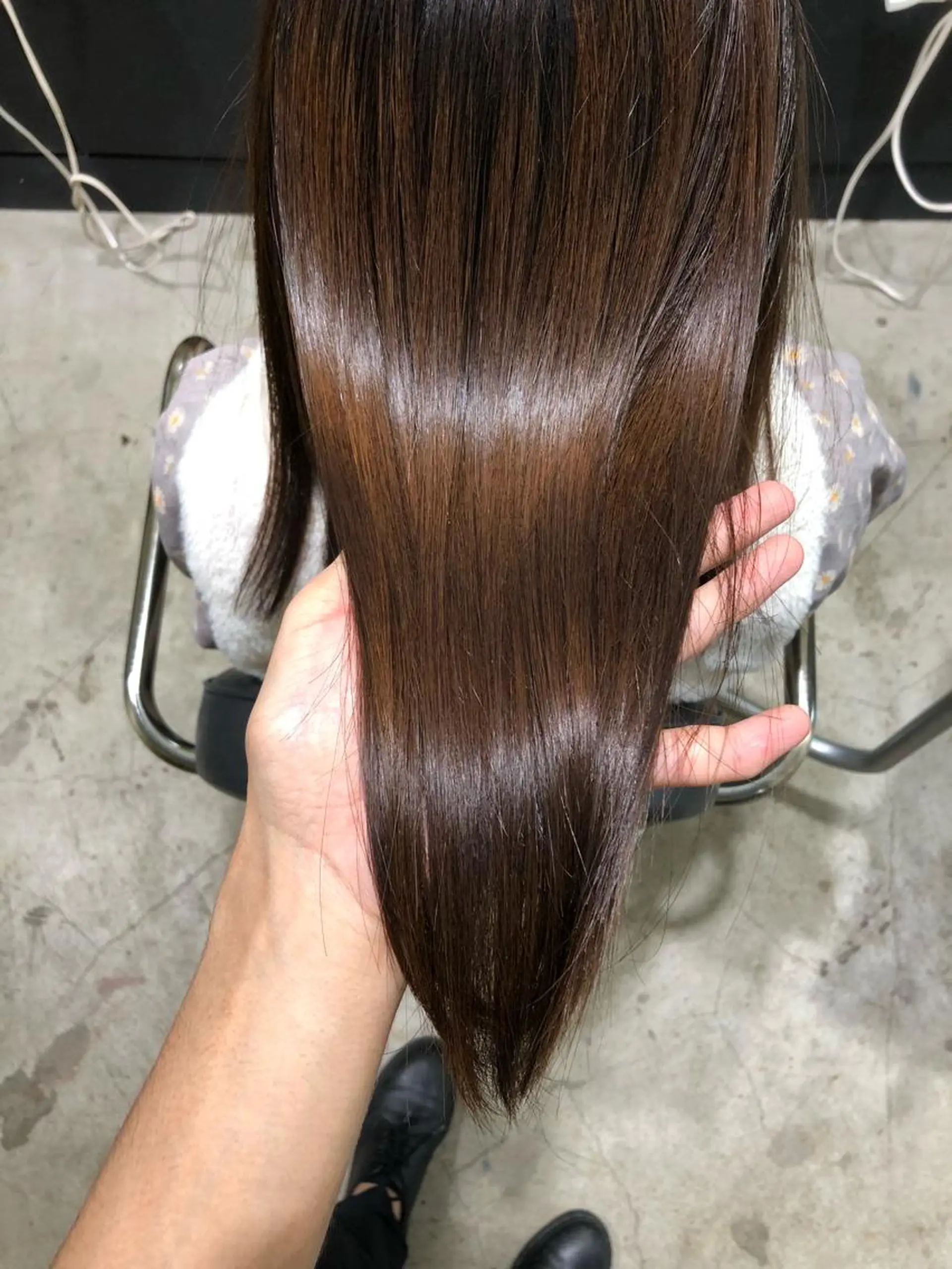 ロング トリートメント カット ヘアカラー 舘野 太嘉宏のヘアスタイル