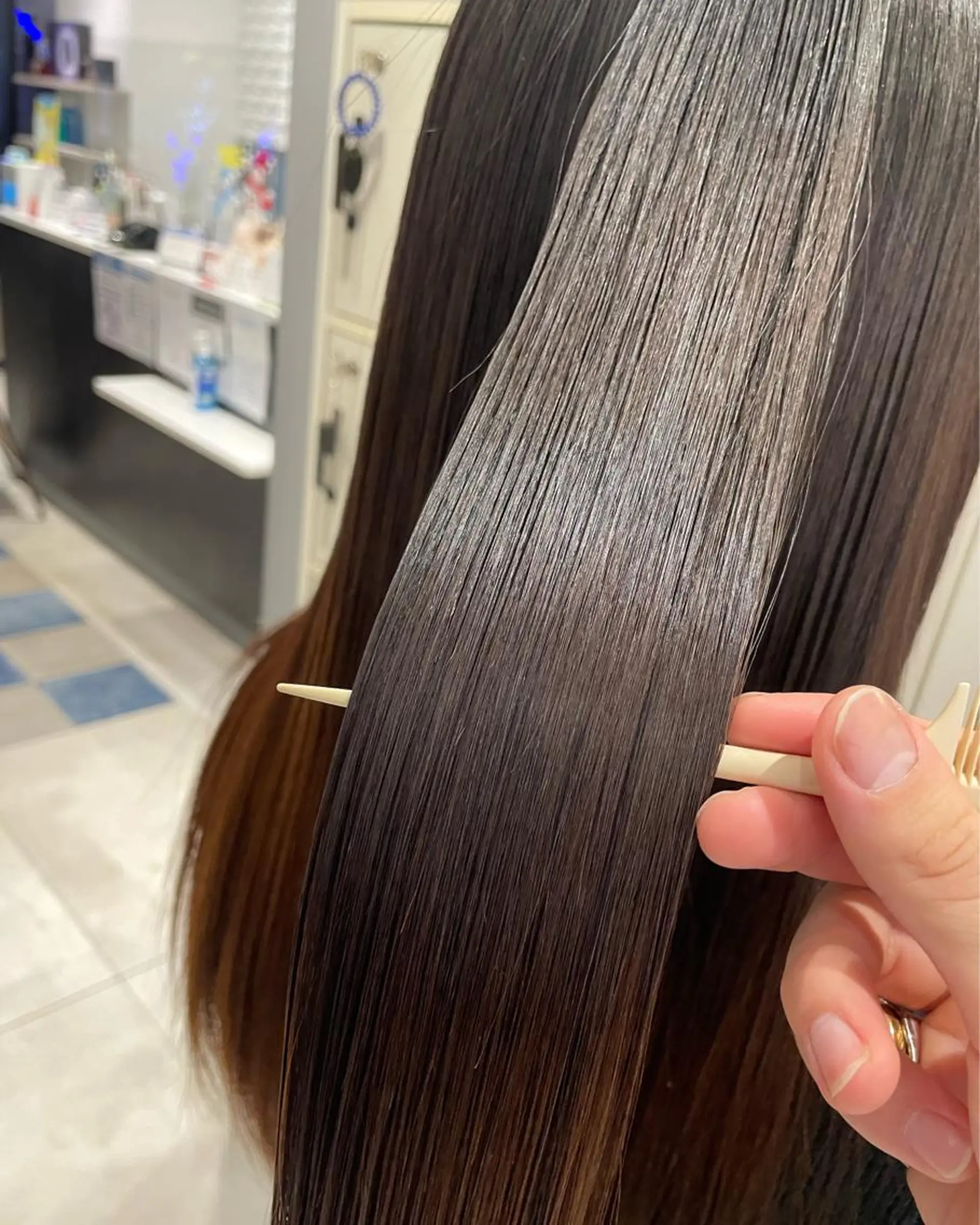 ロング ヘアアレンジ トリートメント 金森 斗夢のヘアスタイル