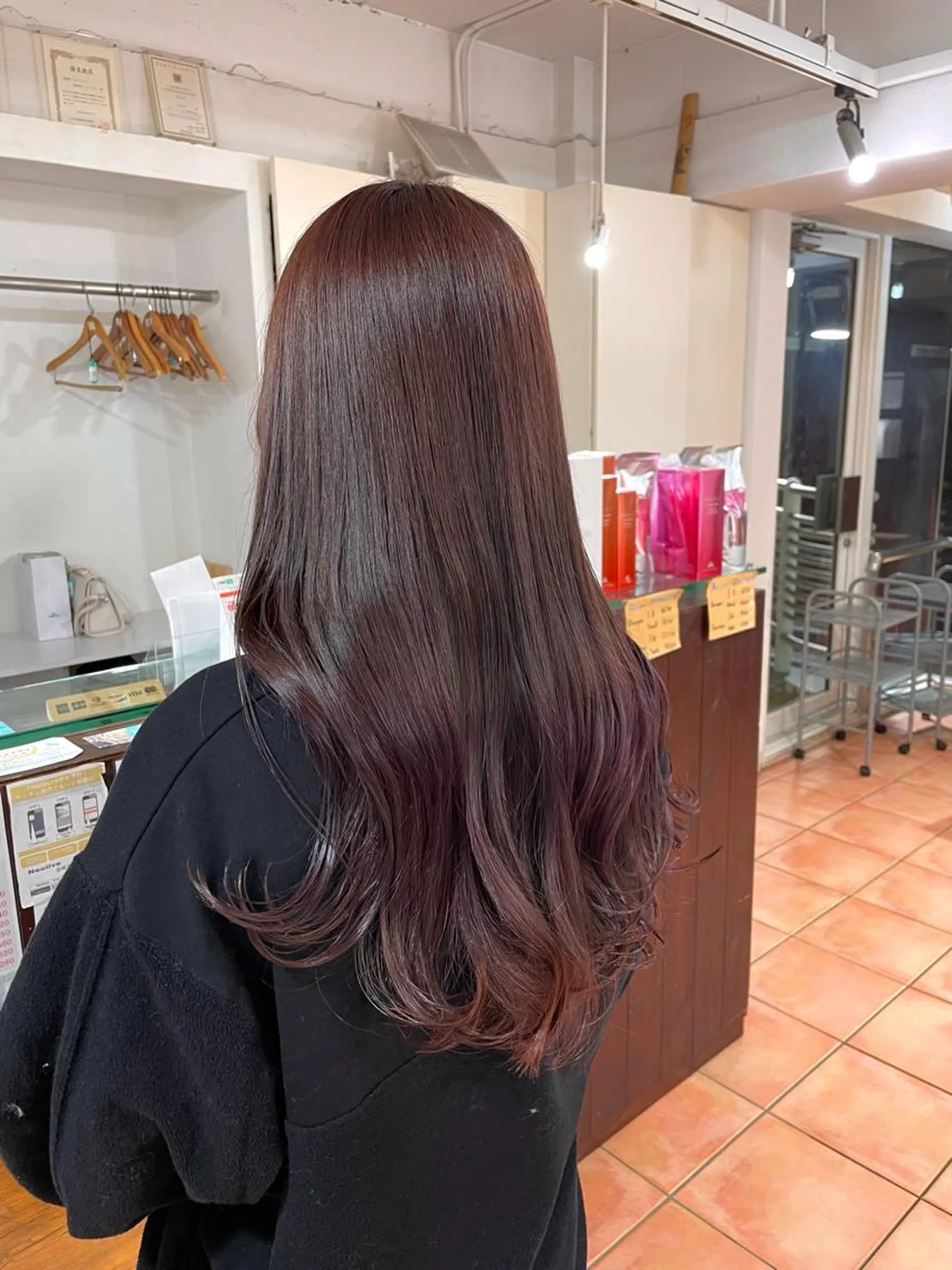 ロング カラー パープルカラー 🦋透明感 艶カラー Rie🦋のヘアスタイル