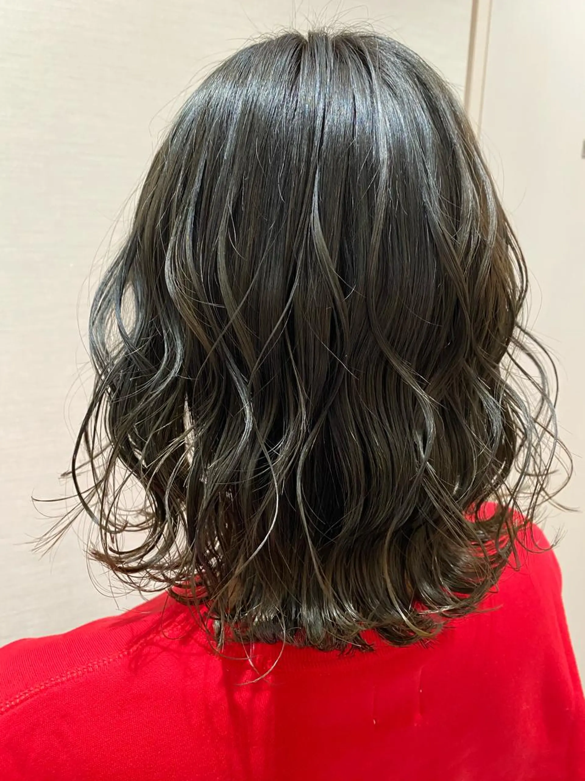 ショート カラー ブルーカラー ブルージュ ヘアカラー トリートメント 【PRIMAL】萩原 凌のヘアスタイル