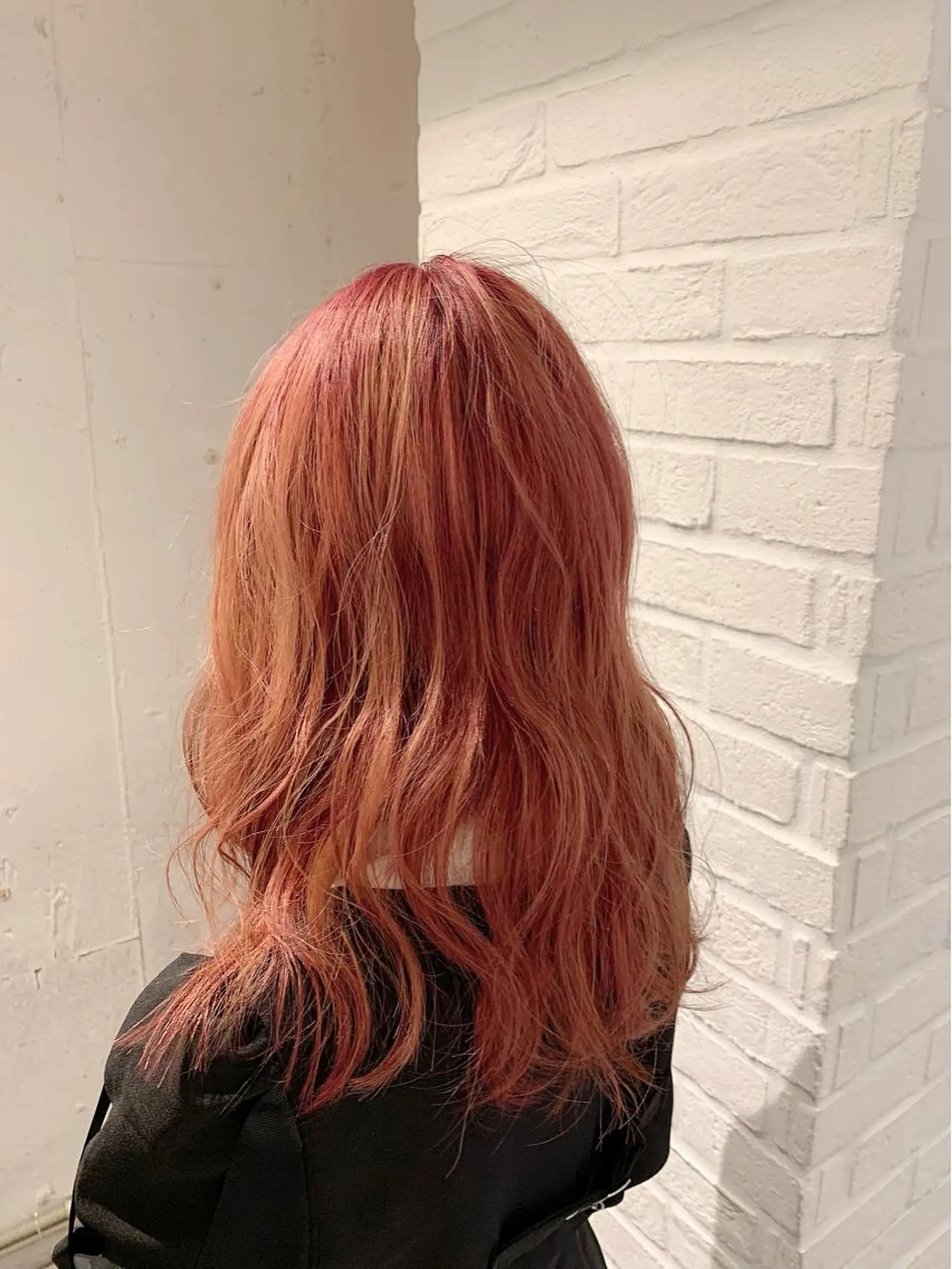 ミディアム カラー ベージュカラー ピンクカラー ピンクベージュ ヘアカラー トリートメント 💛丁寧さNo.🥇 🧸片山智裕💛のヘアスタイル