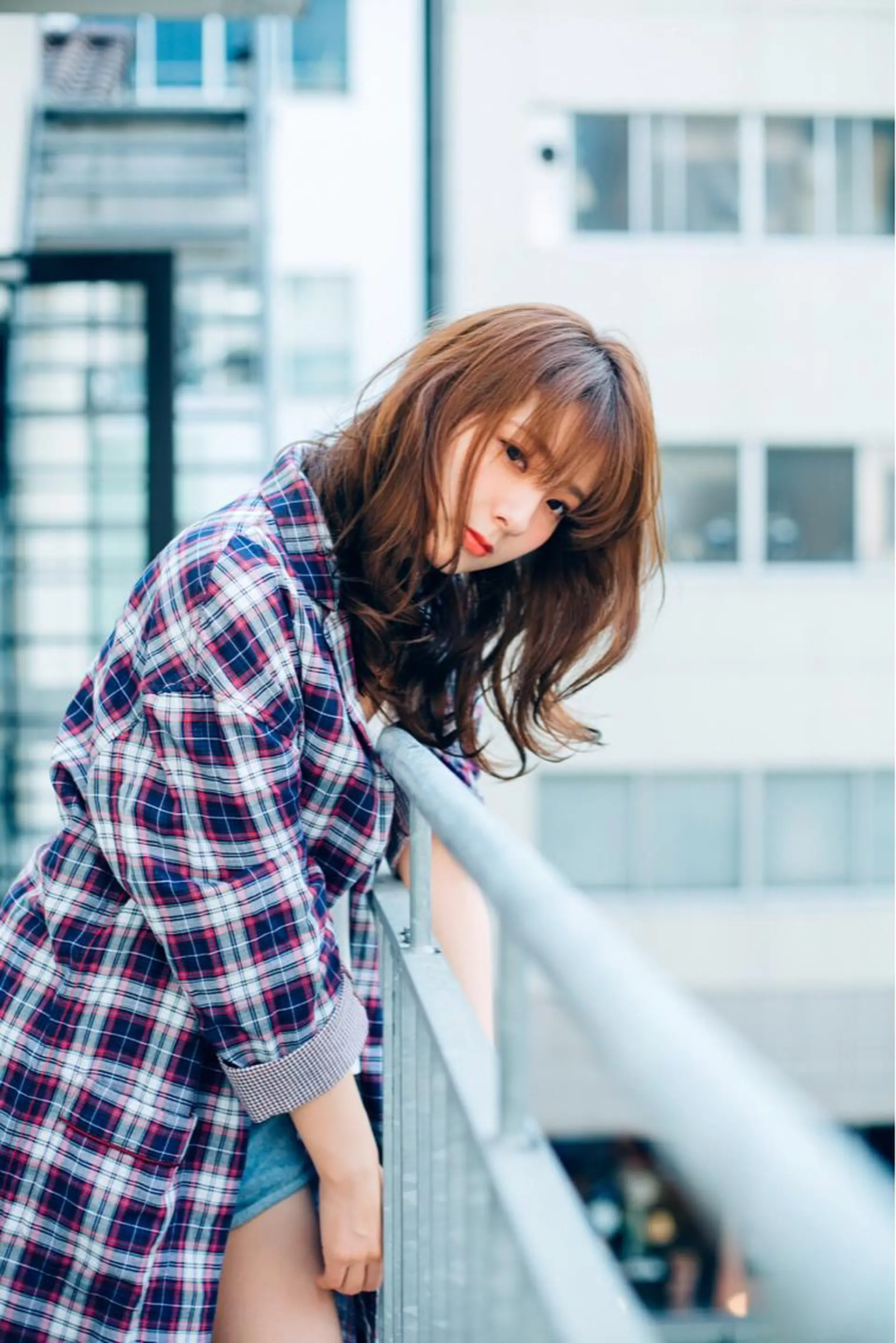セミロング ヘアカラー トリートメント 島田 竜輔のヘアスタイル