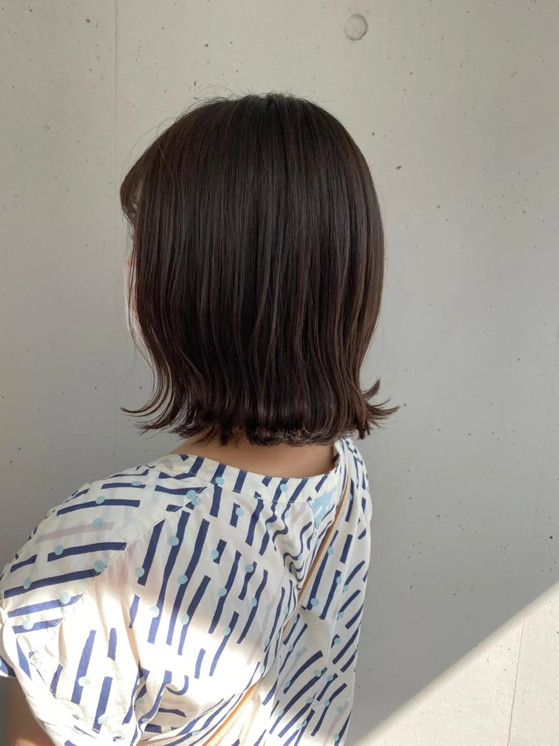 ミディアム カット ヘアカラー トリートメント ボブ / オージュア 🌸Mikuのヘアスタイル