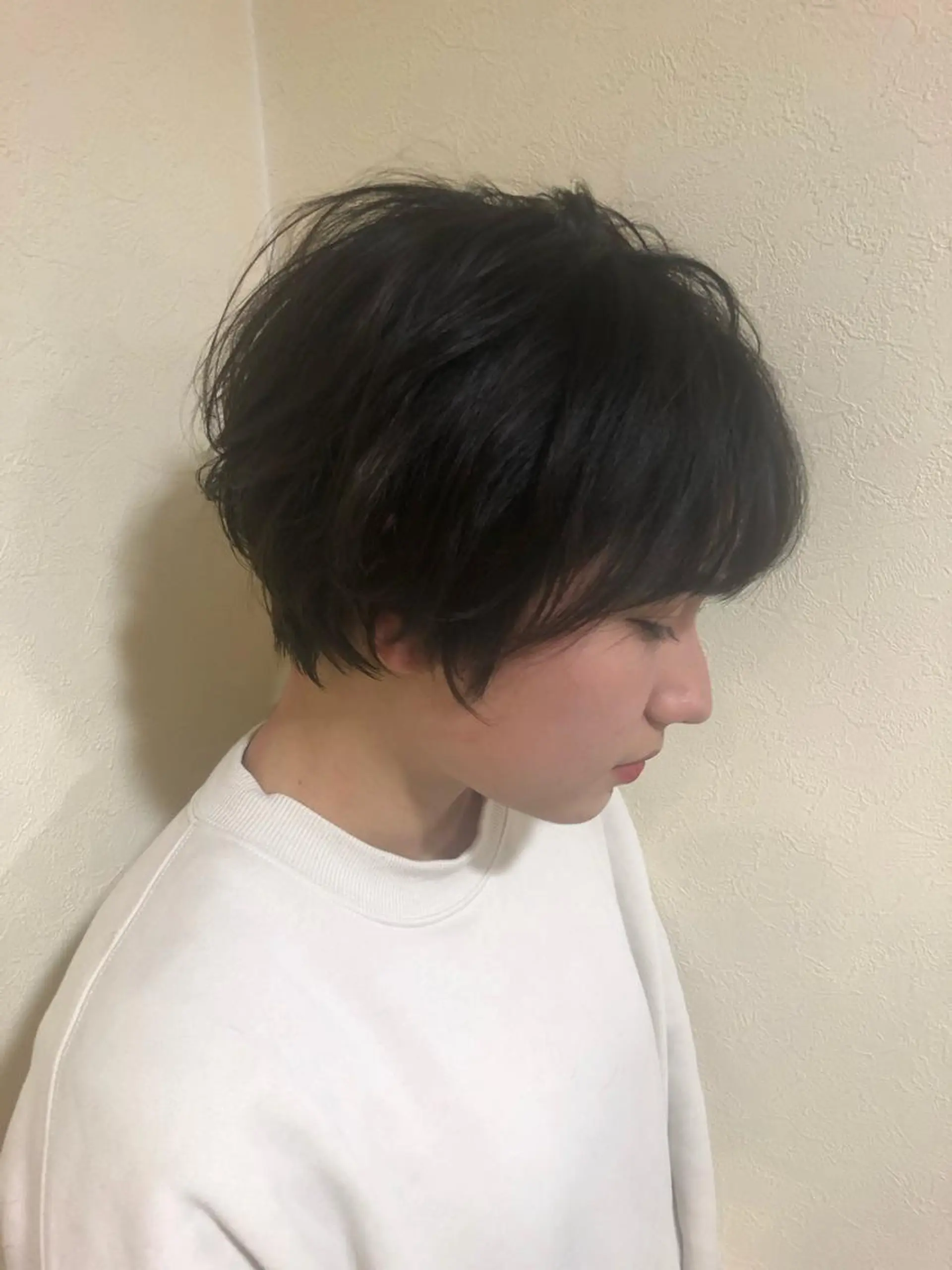 ショート ショートヘア カット ヘアカラー トリートメント 山崎 雄太のヘアスタイル
