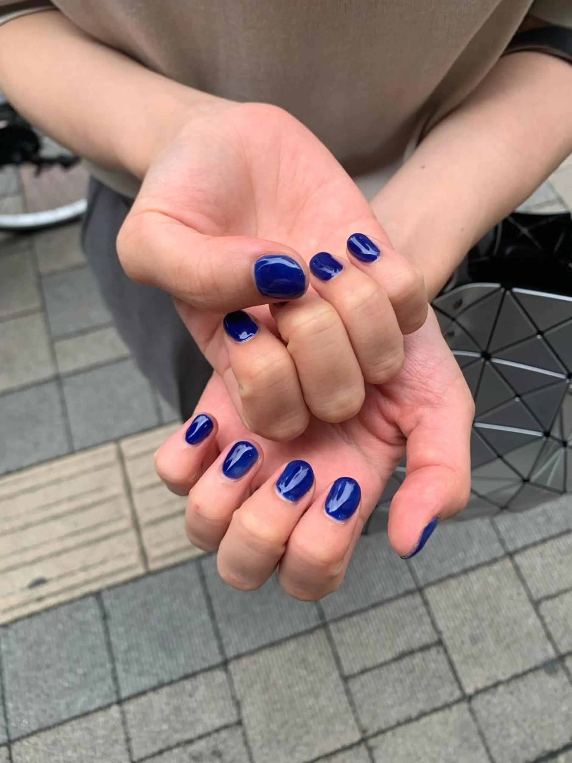 ネイル ワンカラーネイル 似合わせレイヤーカ ット　ʚɞ riiのヘアスタイル