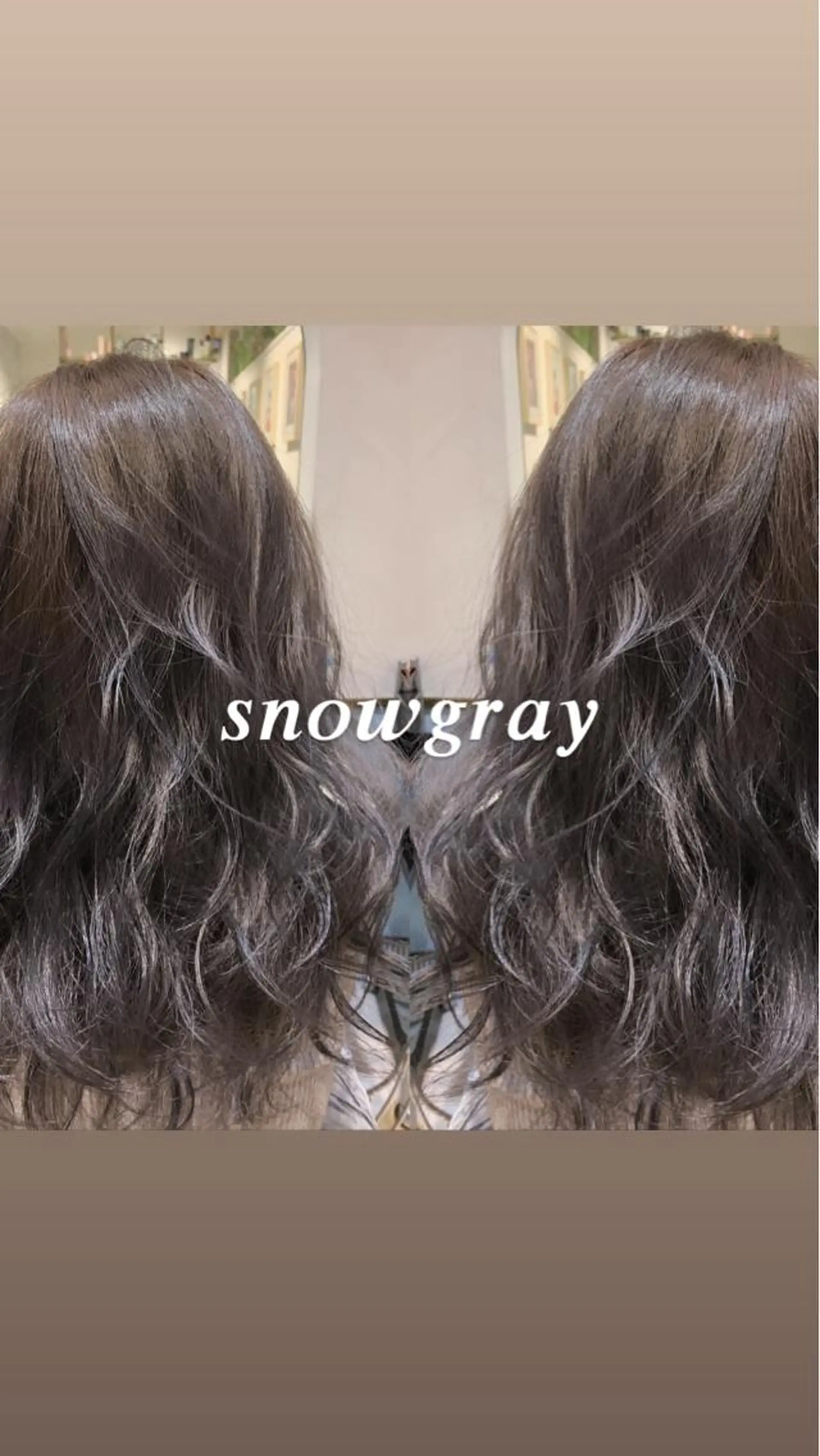 セミロング カラー パーマ ヘアアレンジ 韓国ヘア/髪質改善 /Harunaのヘアスタイル