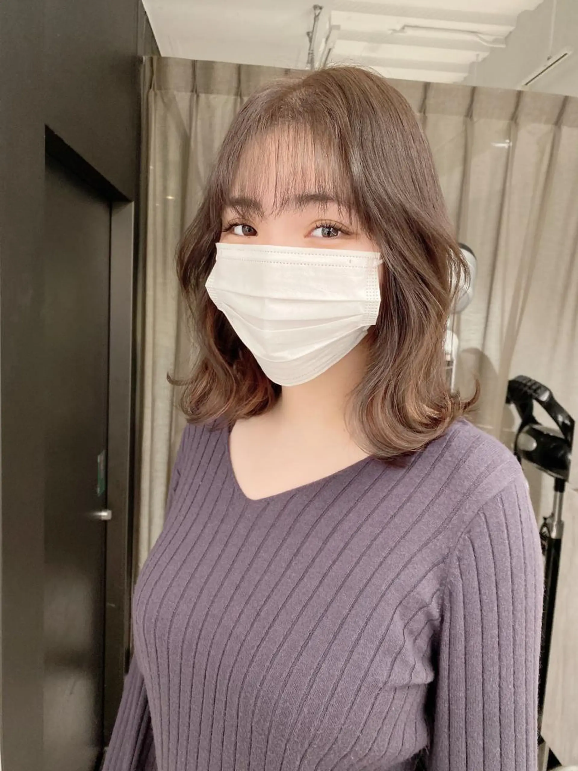 ロング カット ヘアカラー トリートメント 京都レイヤーカット/ 縮毛矯正/羽柴りくのマツエク・マツパデザイン