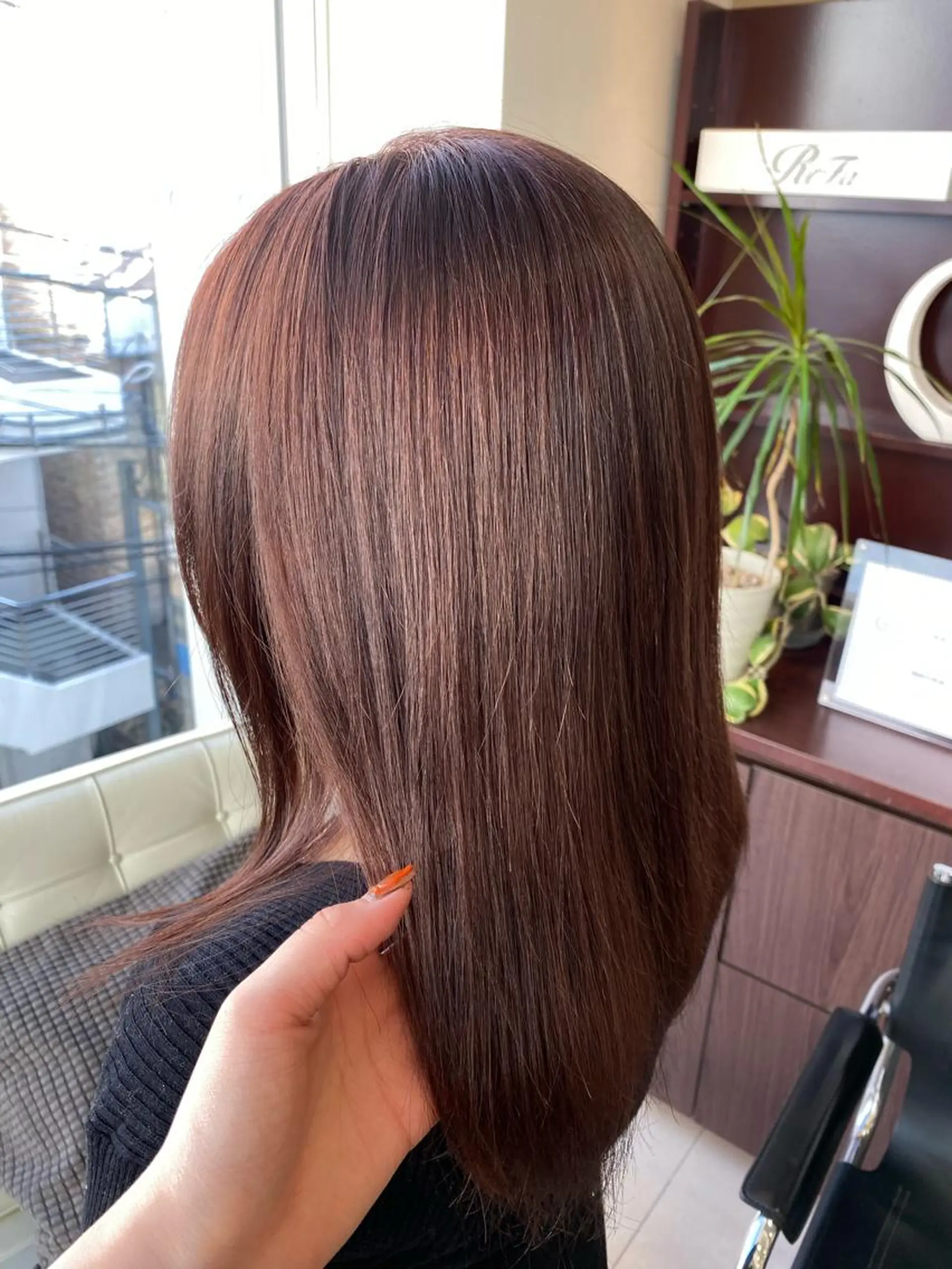 ミディアム ヘアカラー トリートメント air銀座所属・木村 詩渚のヘアスタイル