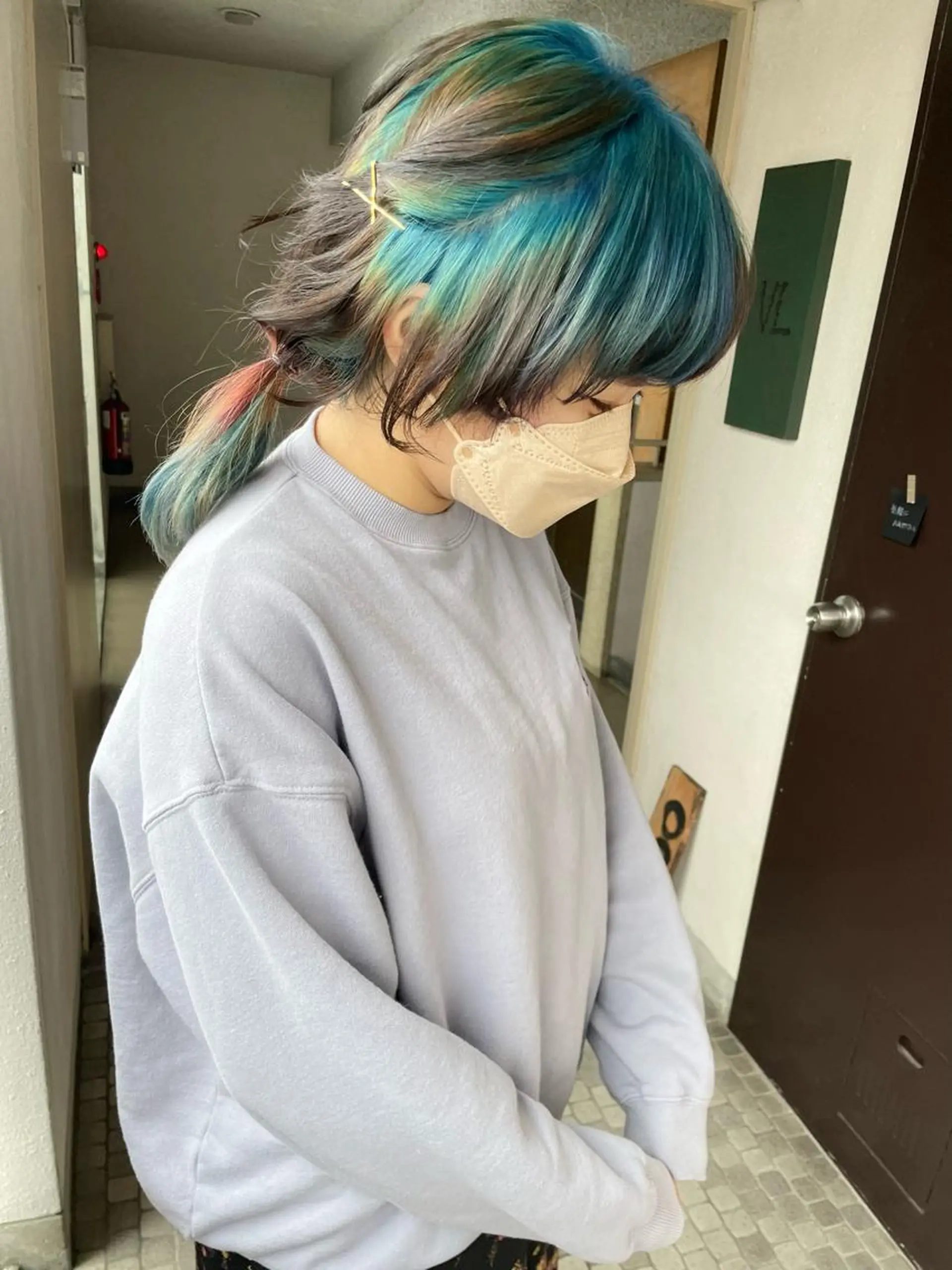 セミロング 卒業式のヘアスタイル vivre libre所属・vivre libreのヘアスタイル