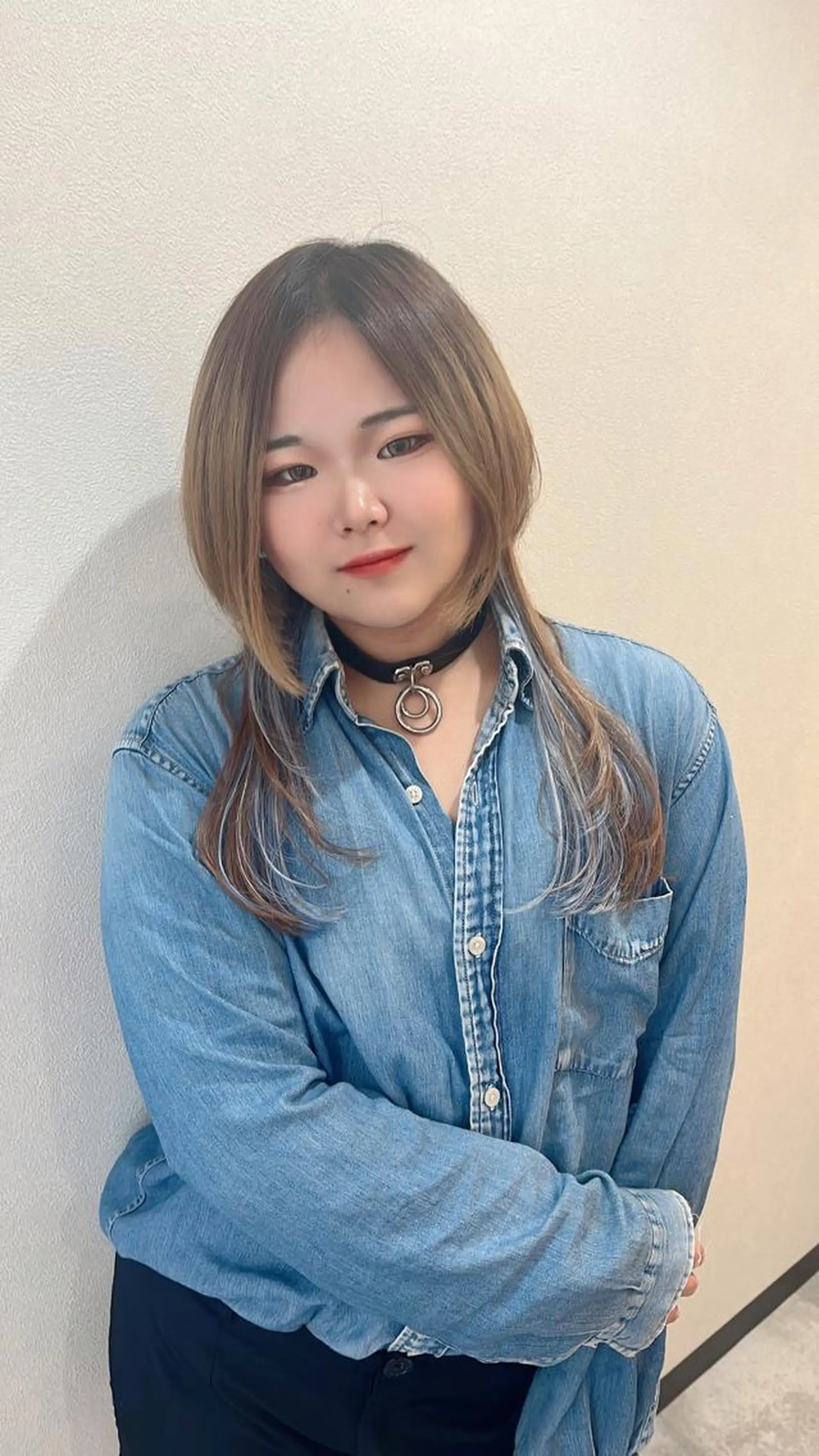 ロング カラー ヘアアレンジ インナーカラー レイヤーカット ロング ウルフカット 🐈‍⬛ララモアナ yuri🐈‍⬛のヘアスタイル