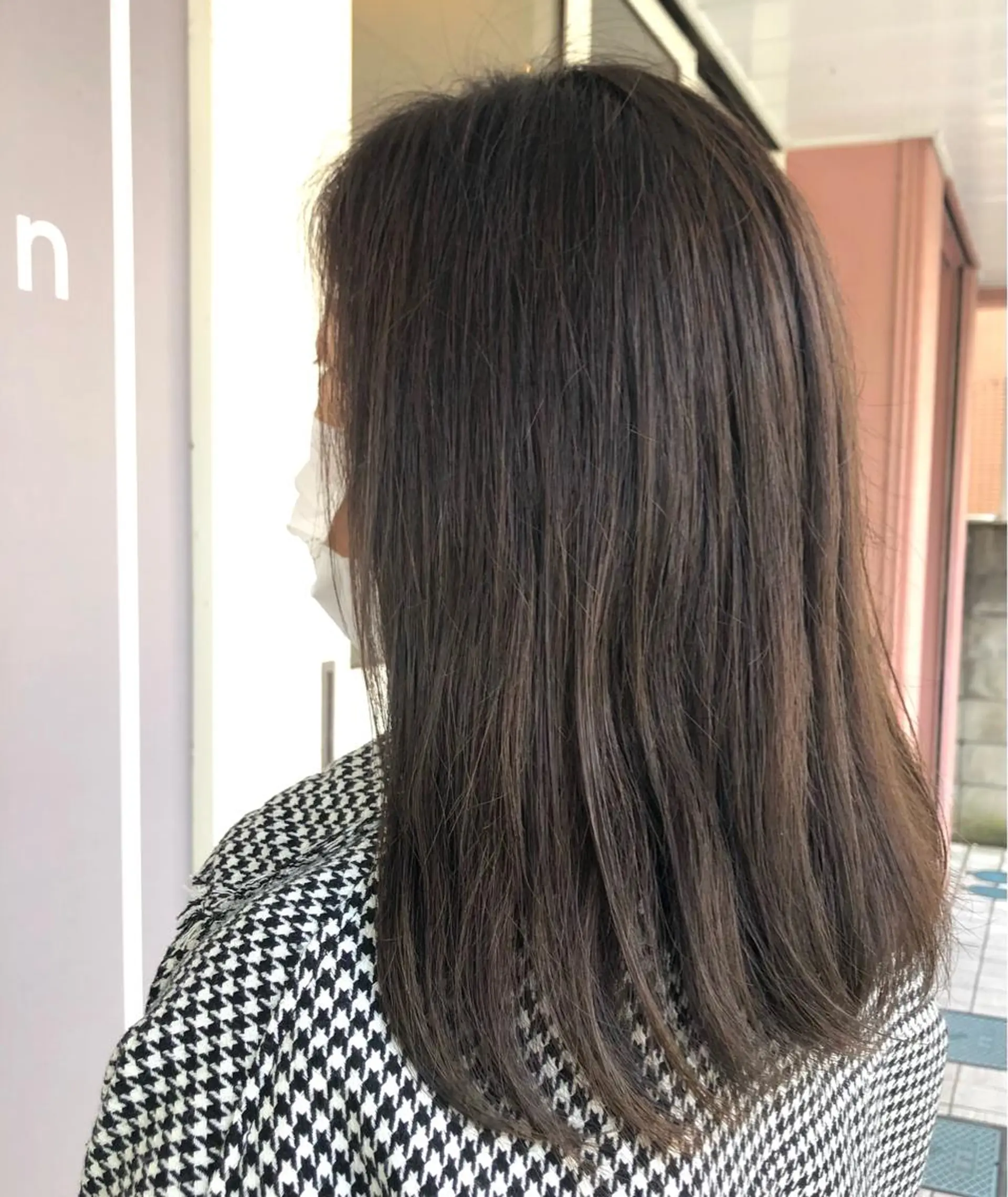 ロング カラー ブラウンカラー 透明感カラー Pocketいわき 深谷 智花のヘアスタイル