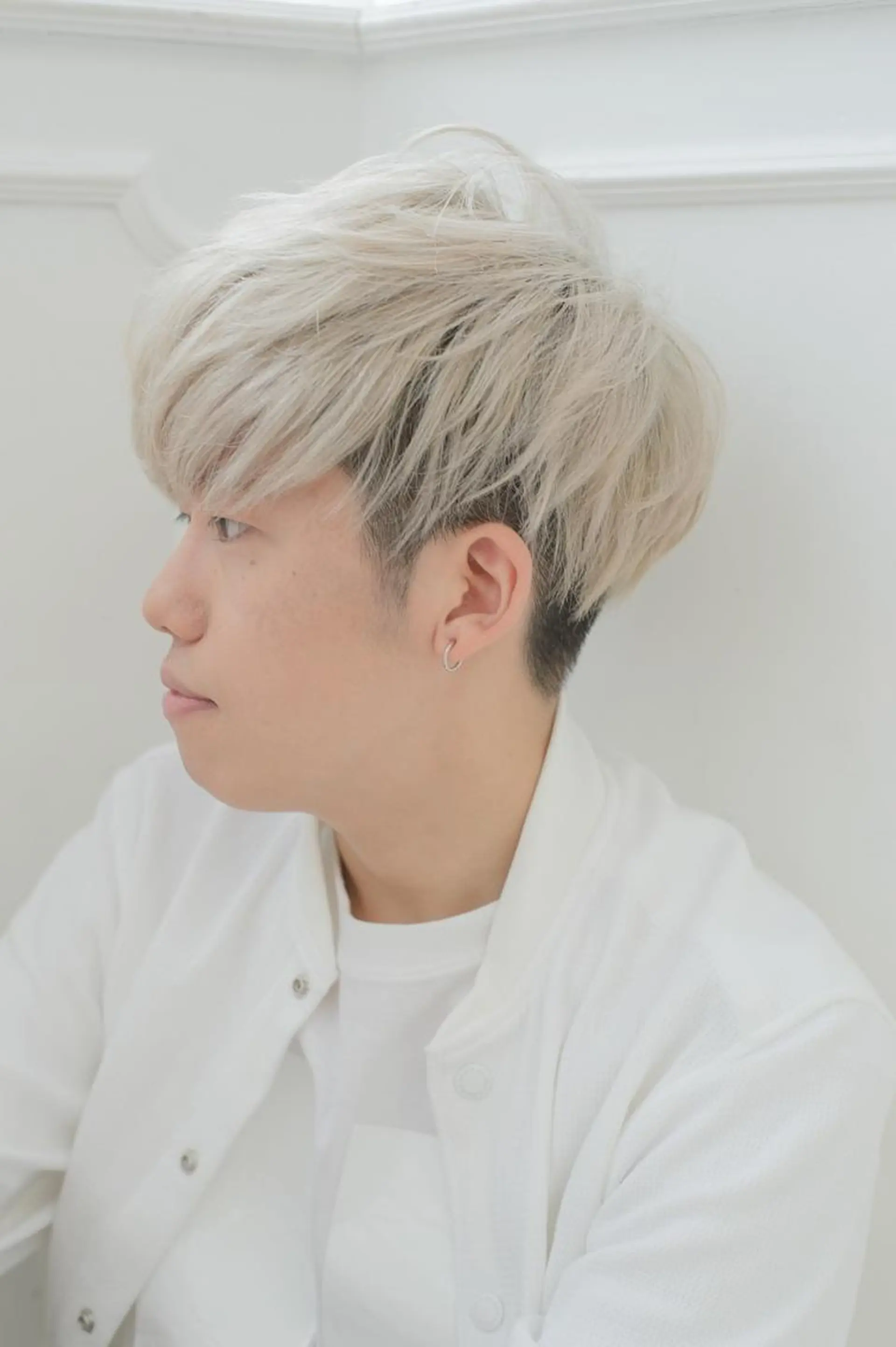 ショート カラー メンズ 透明感カラー 小顔カット ヘアカラー トリートメント ヘッドスパ 🌿flencia 丸　和博🌿のヘアスタイル