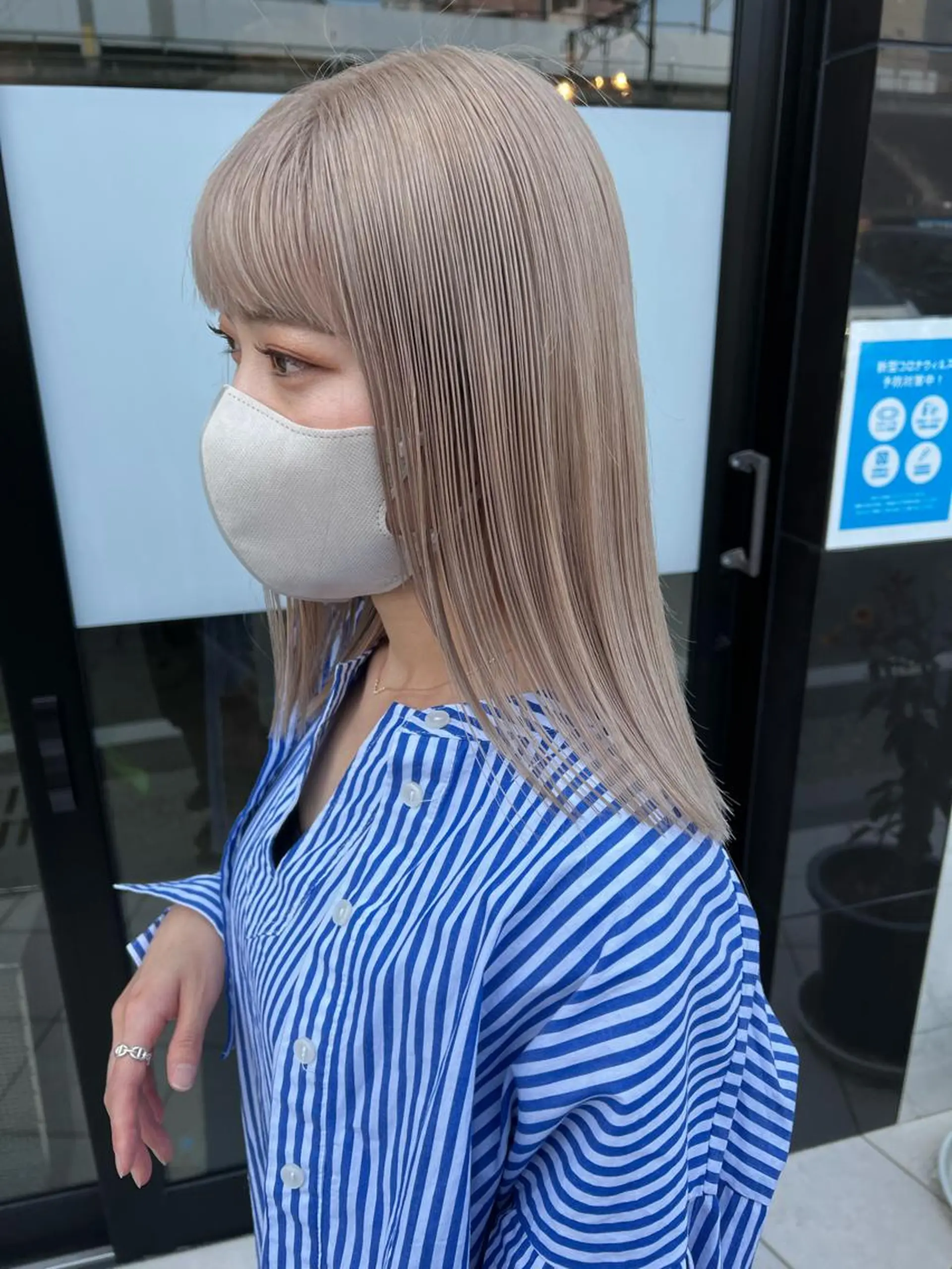 ミディアム THREE...HAKATA　BLEACH所属・Riri /ヘアセットのヘアスタイル