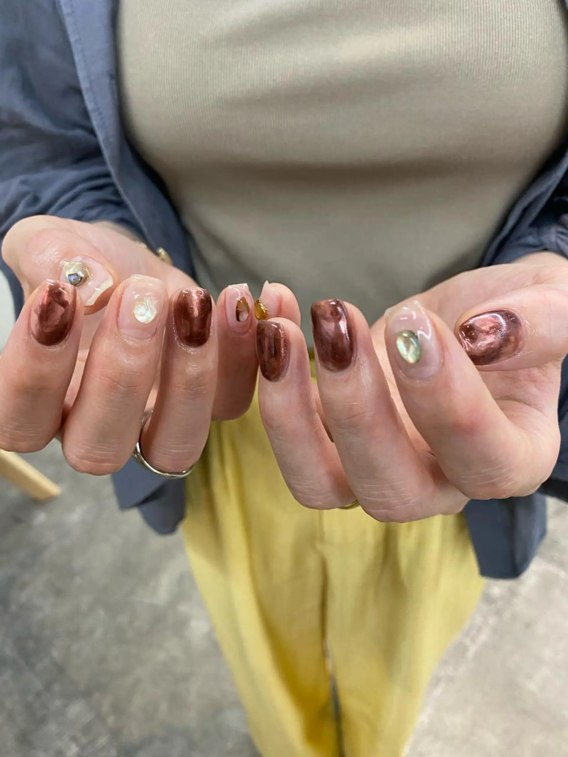 ネイル ハンドネイル nable.所属・望月 実莉のネイルデザイン