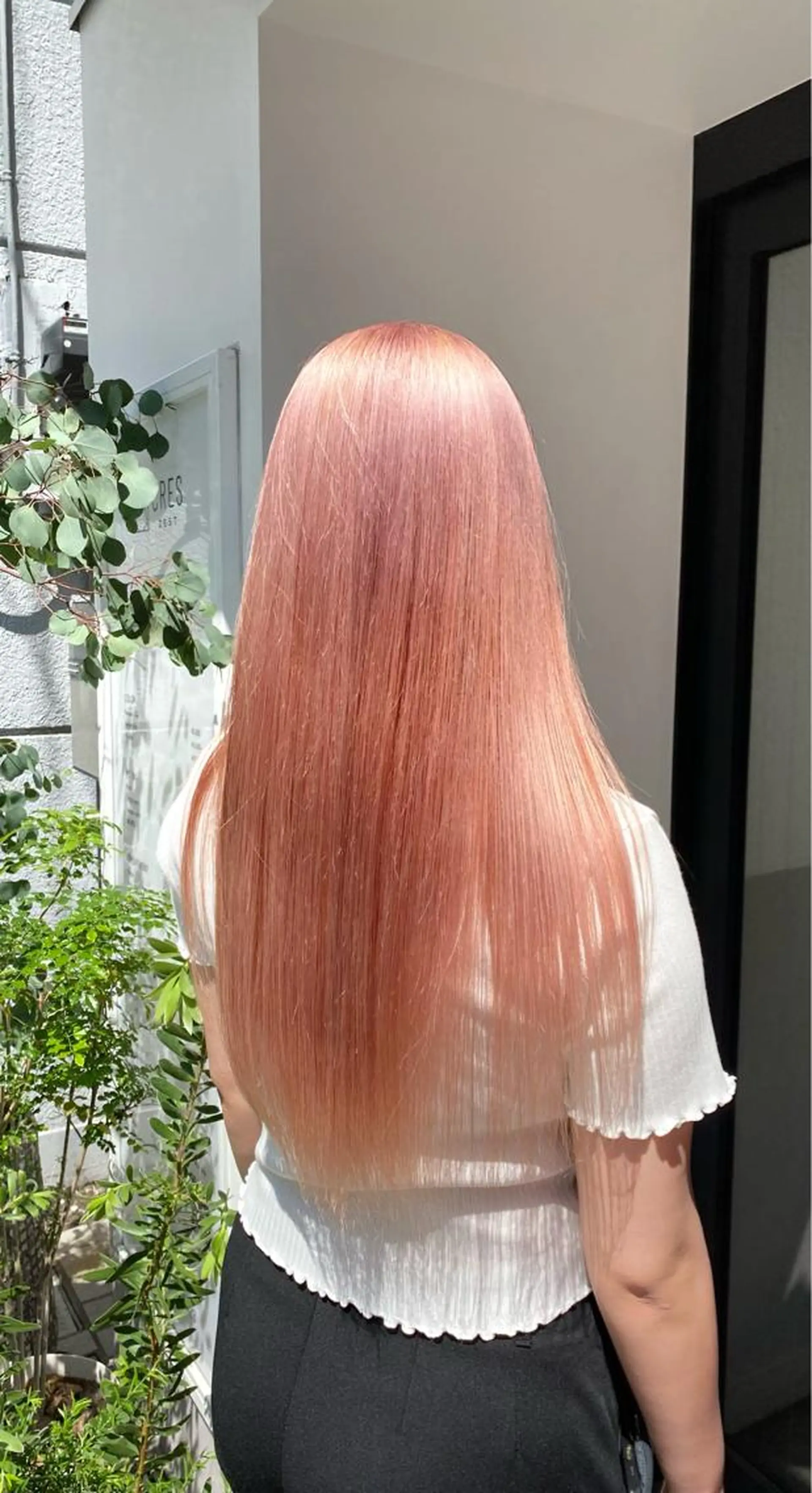 セミロング カラー ヘアカラー お洒落カジュアル🍃 まなとのヘアスタイル