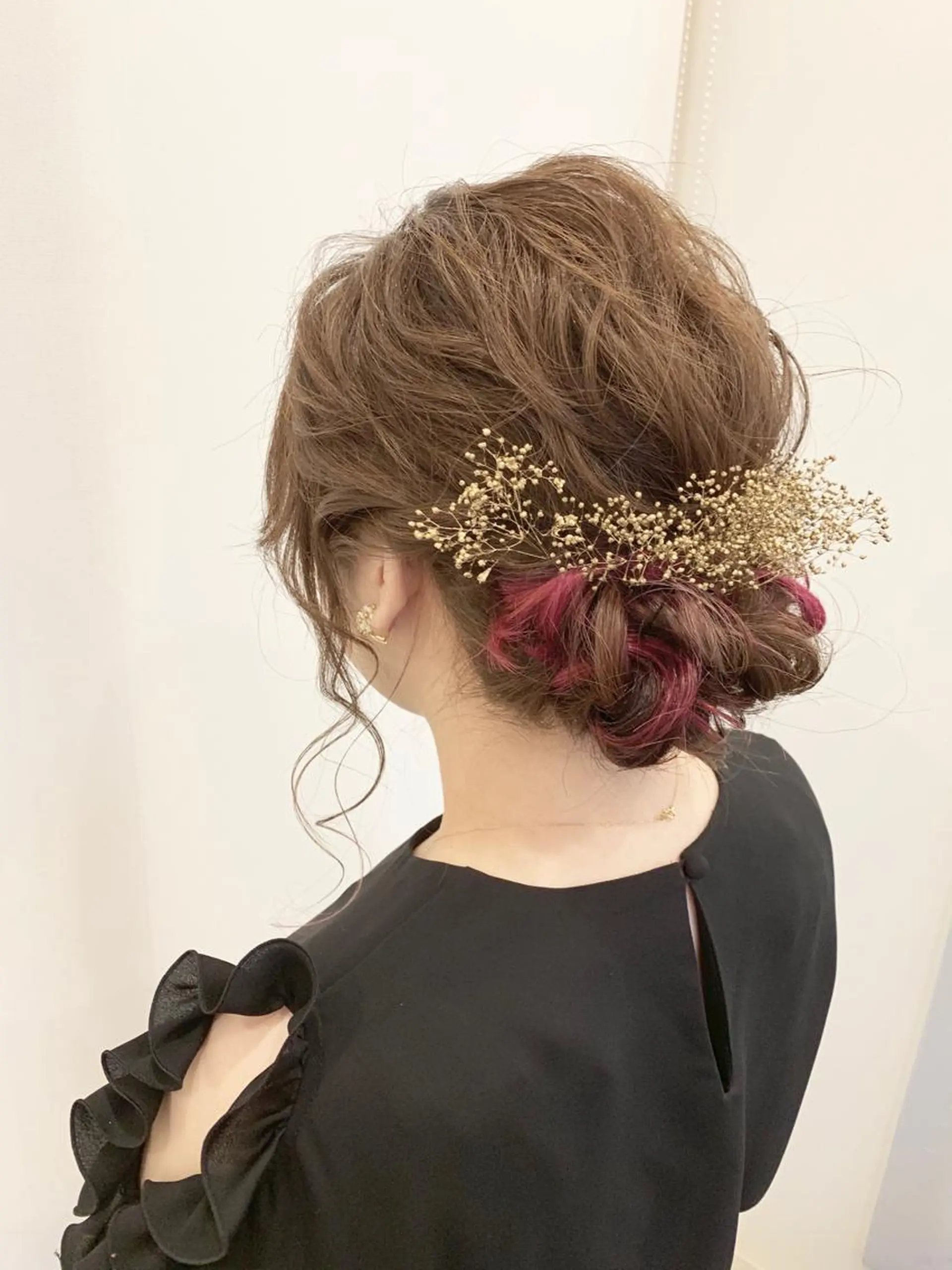 セミロング ヘアアレンジ Grace Unge 名駅 完全個室/髪質改善 【グレイスアンジュ メイエキ】所属・加藤 えりのヘアスタイル