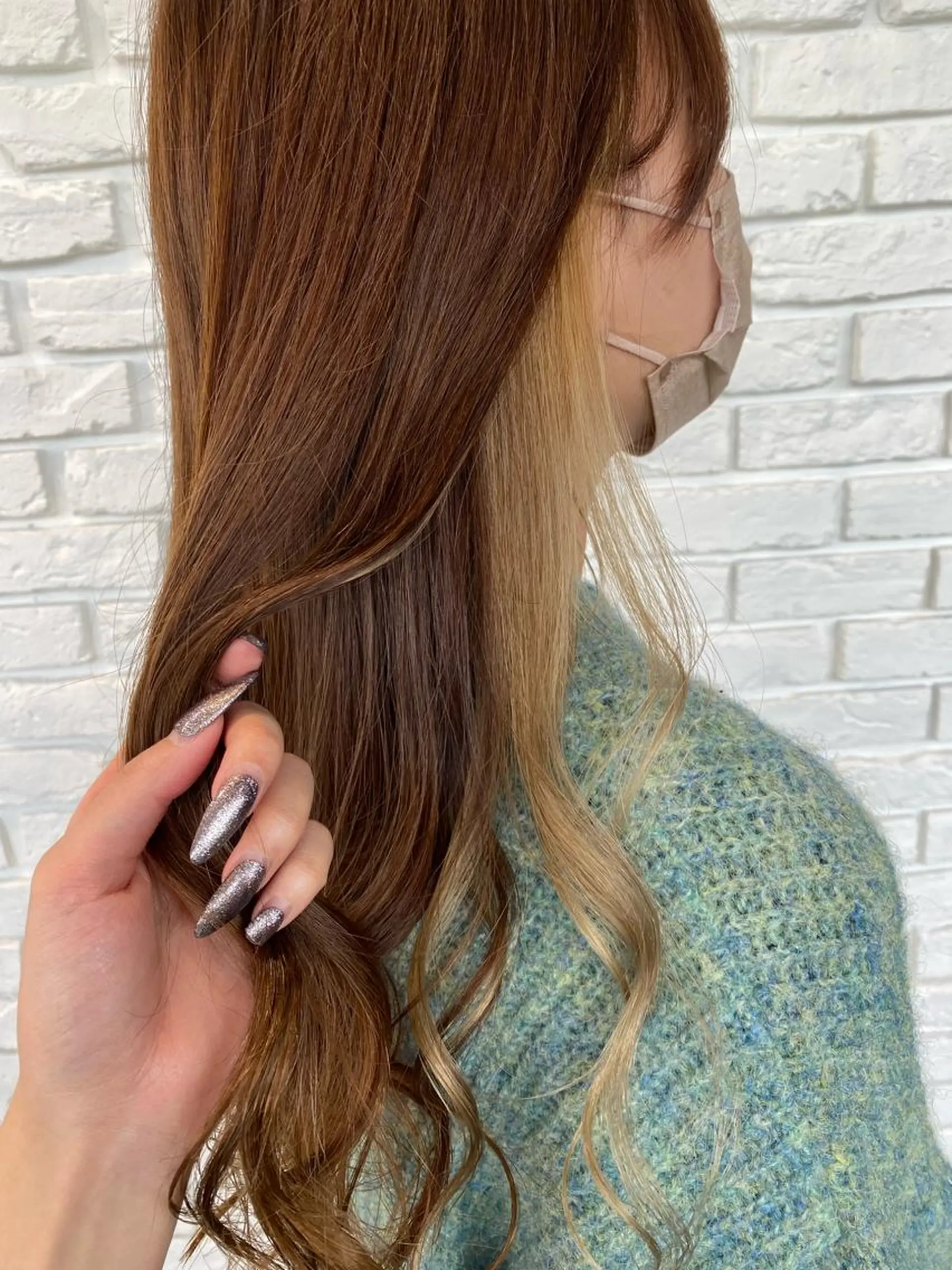 ロング ヘアカラー ROSEL 沢津橋  楓のヘアスタイル