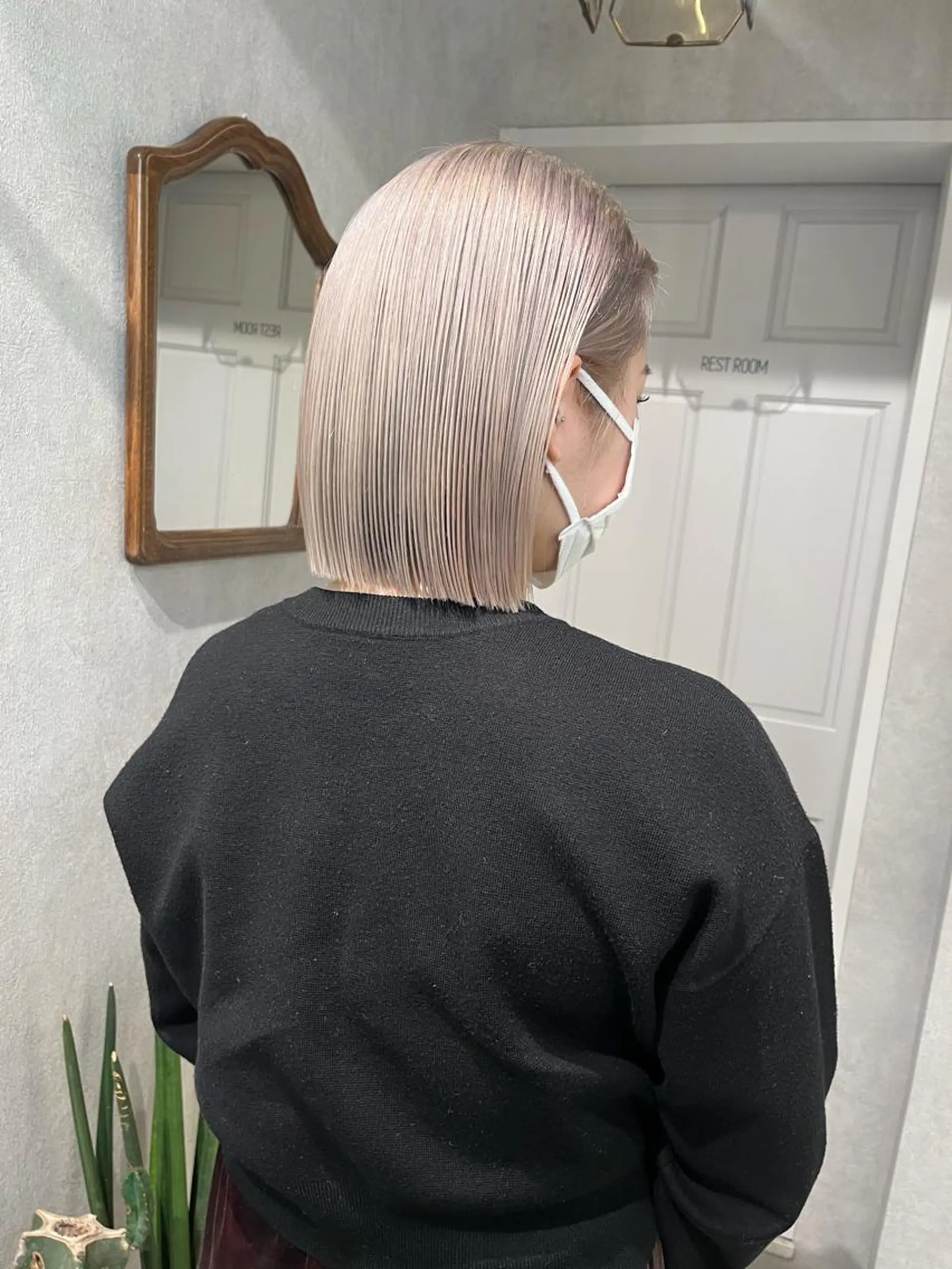 ショート カラー ヘアカラー behov所属・柔らかハイトーン 🤎Tsubasaのヘアスタイル