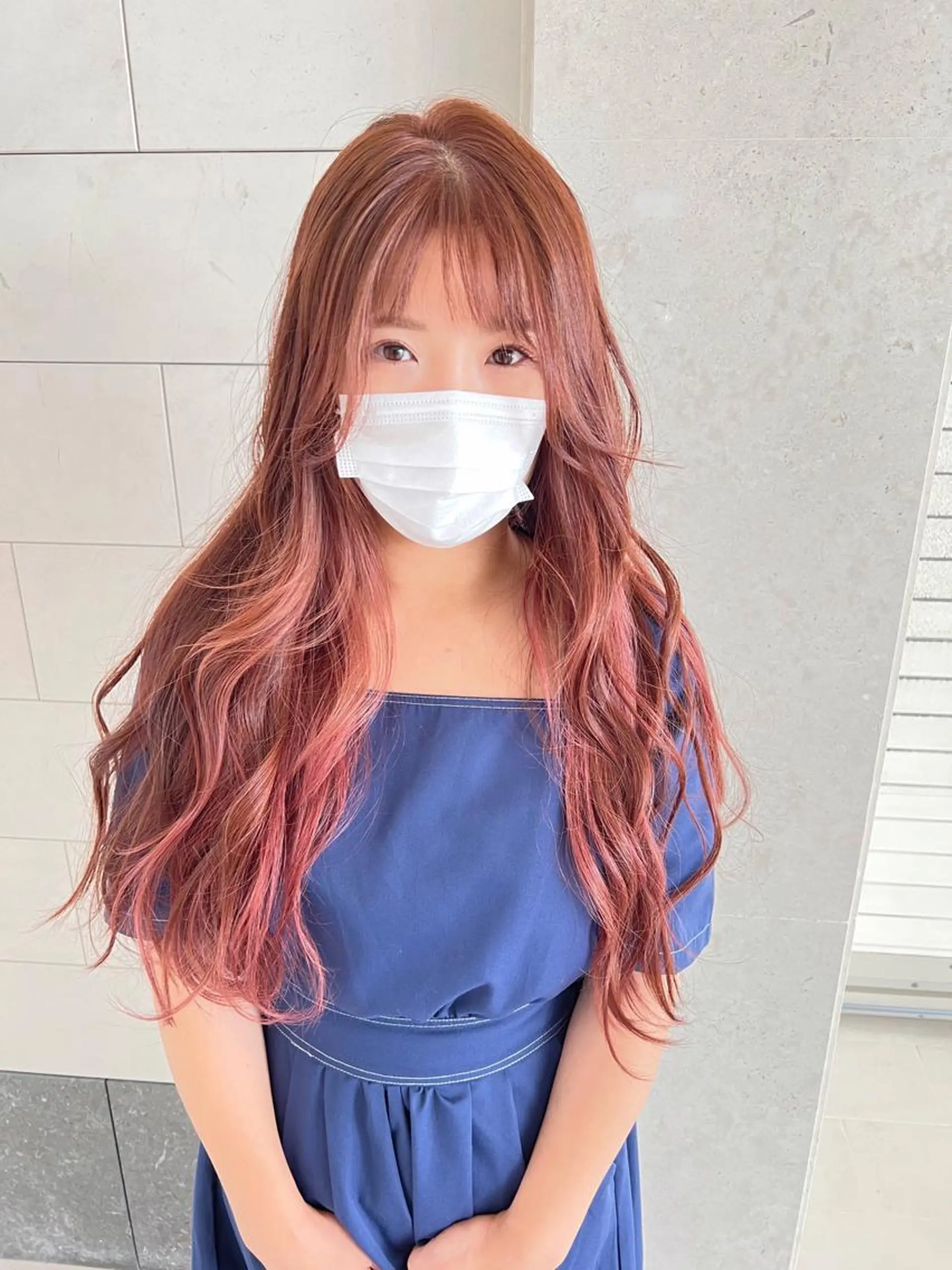 ロング カラー kraemerparis所属・フルガキ ハルカ天神美容室のヘアスタイル