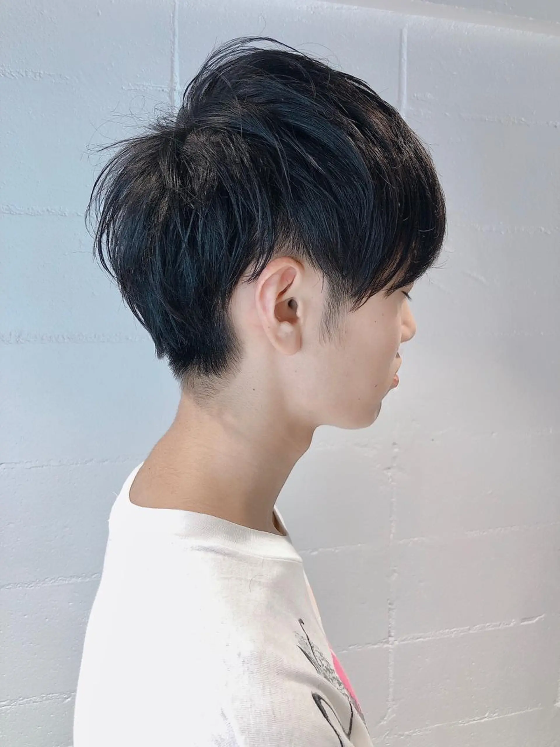 ショート メンズ ショート･ウルフ✂︎ 安住有咲子のヘアスタイル