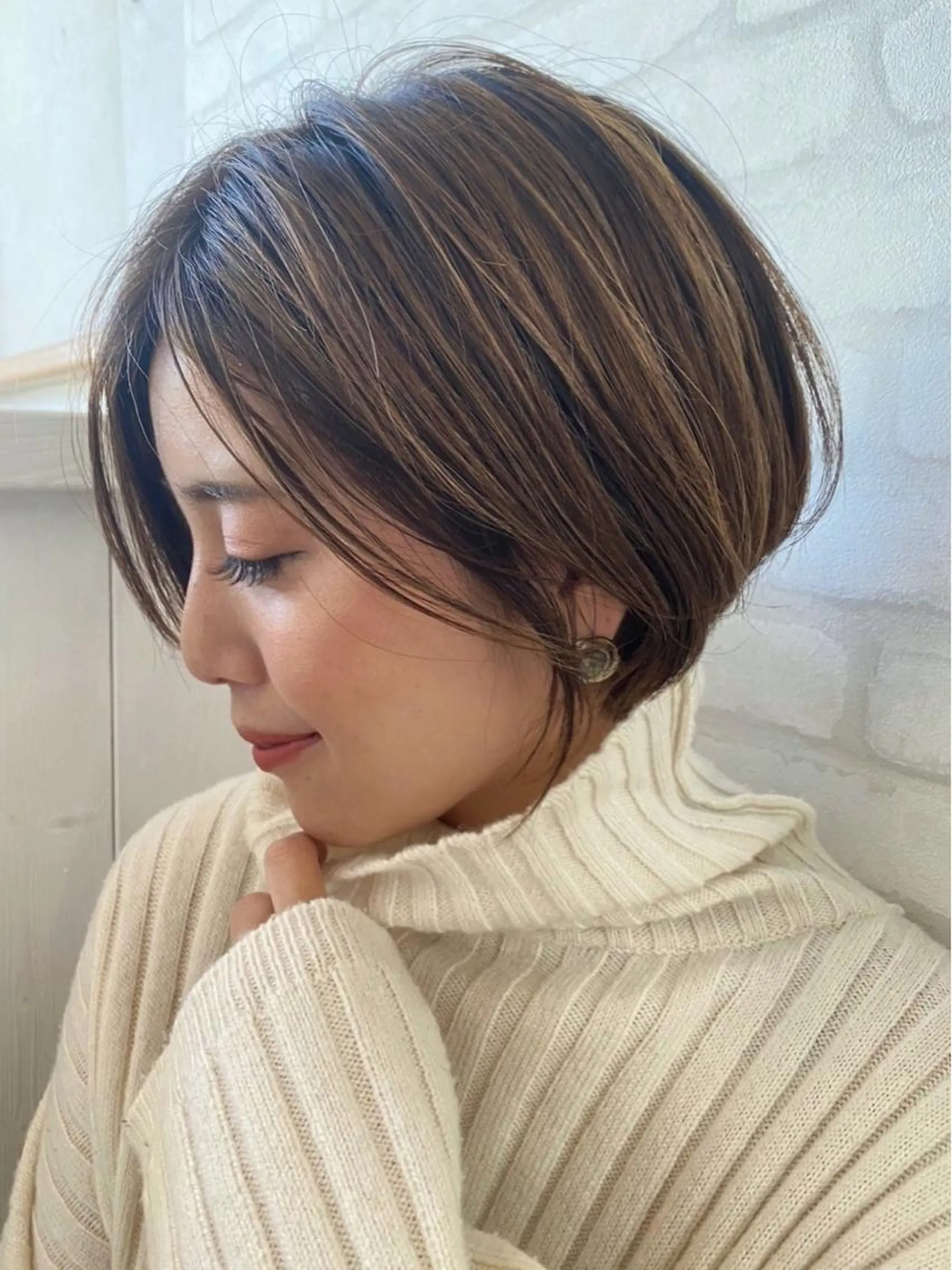ショート 柳下 涼のヘアスタイル