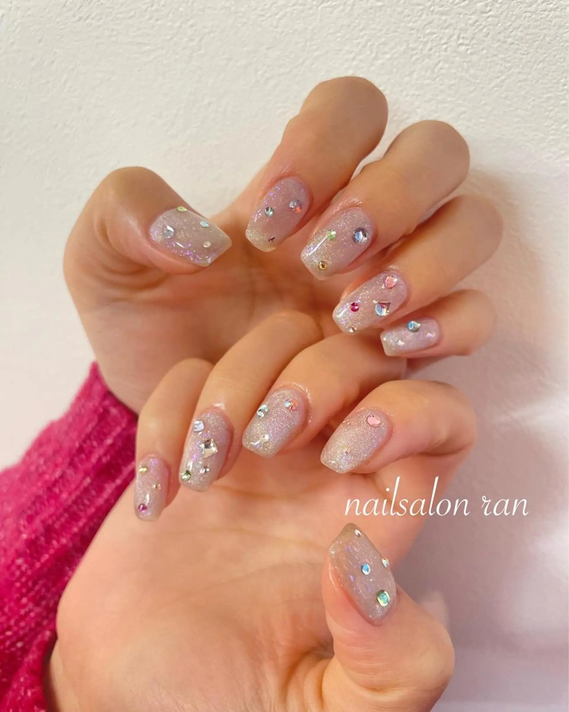 ネイル マグネットネイル nailsalon ranのネイルデザイン