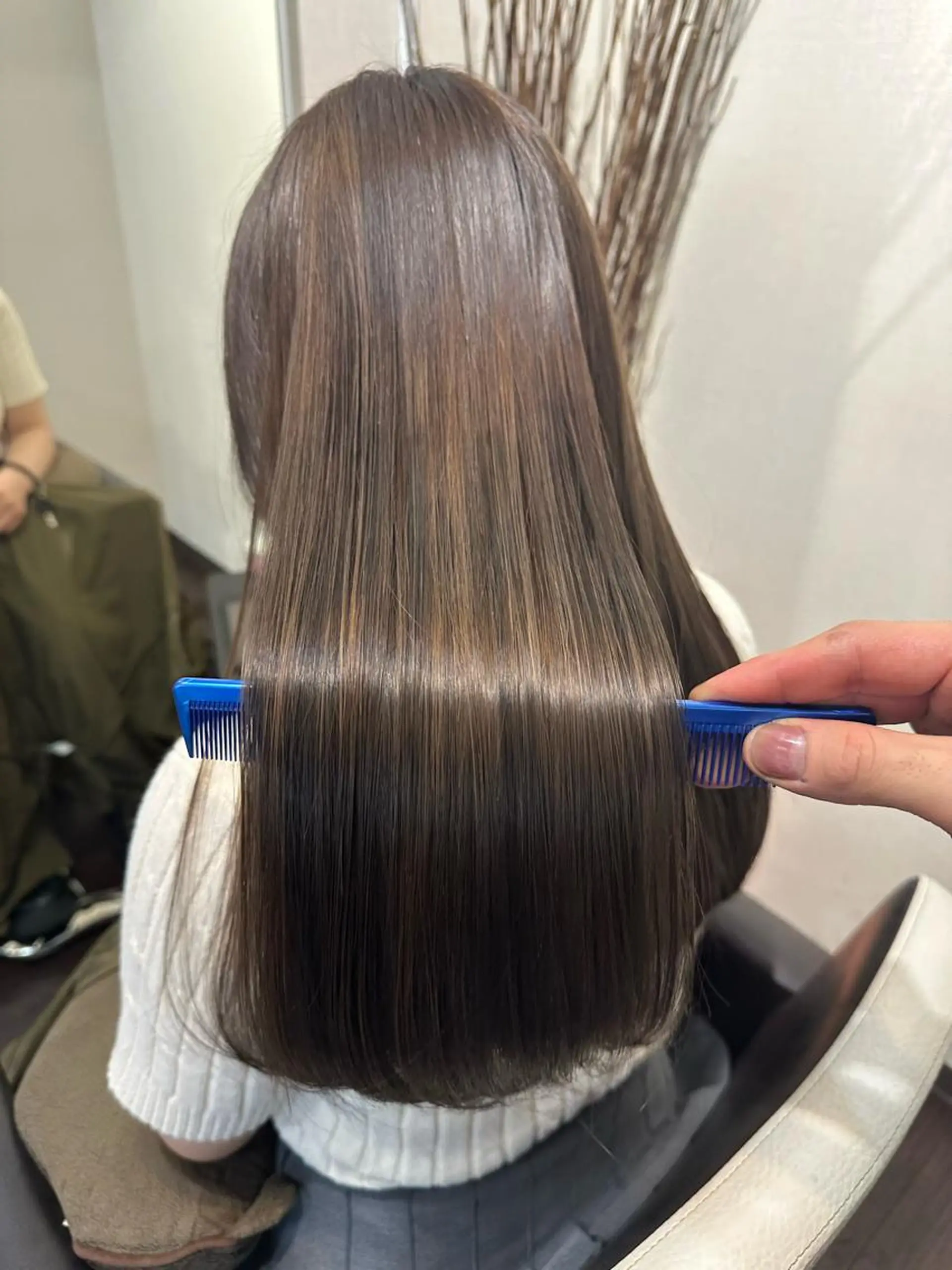 ロング カラー カット ヘアカラー トリートメント ヘッドスパ youres hair 東口店所属・🌸ULTOWA🌸 髪質改善/縮毛/店長のヘアスタイル
