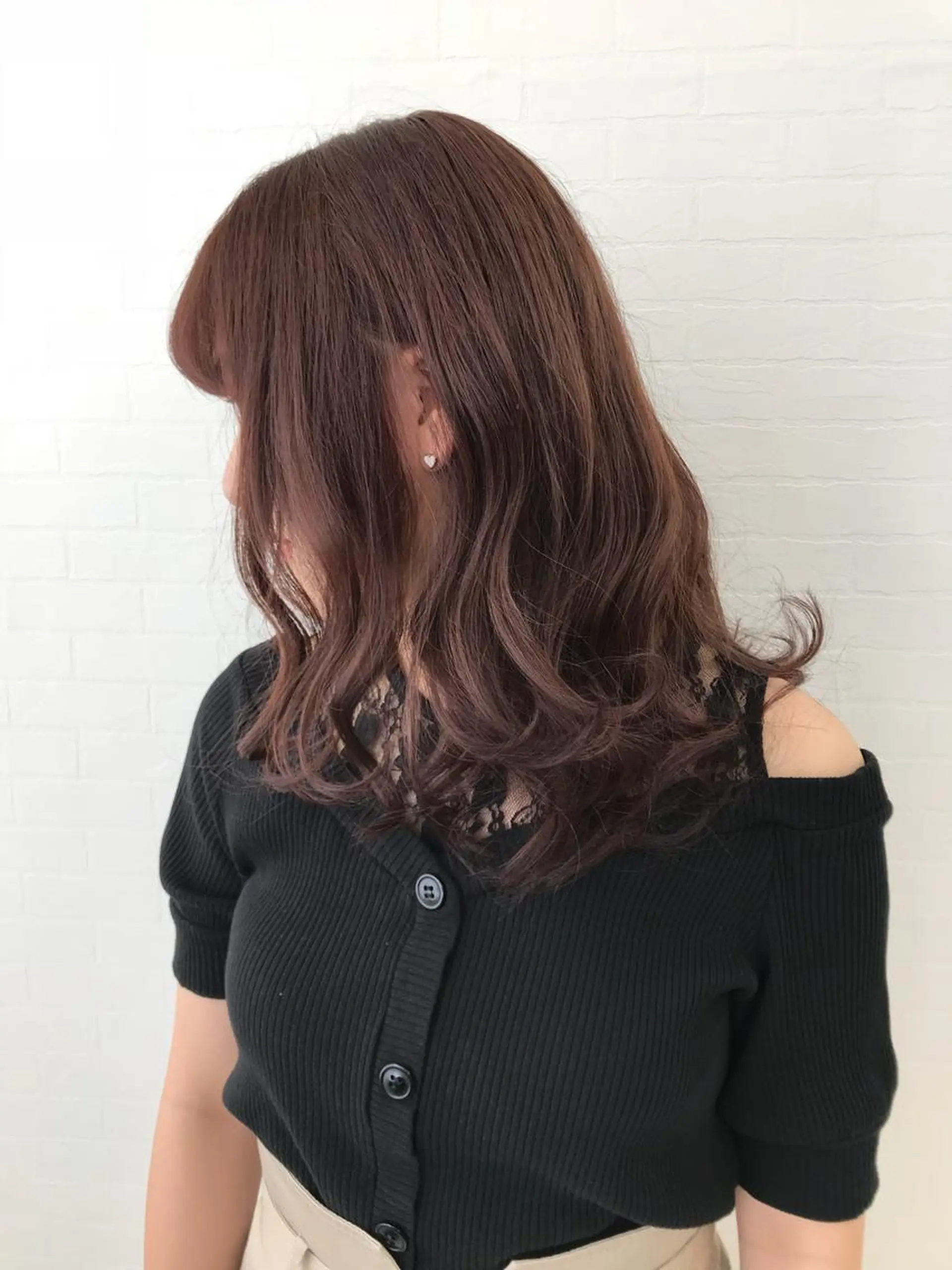 ミディアム カラー ピンクカラー LEDマツエク/ アイブロウ/石原の眉毛・アイブロウイメージ