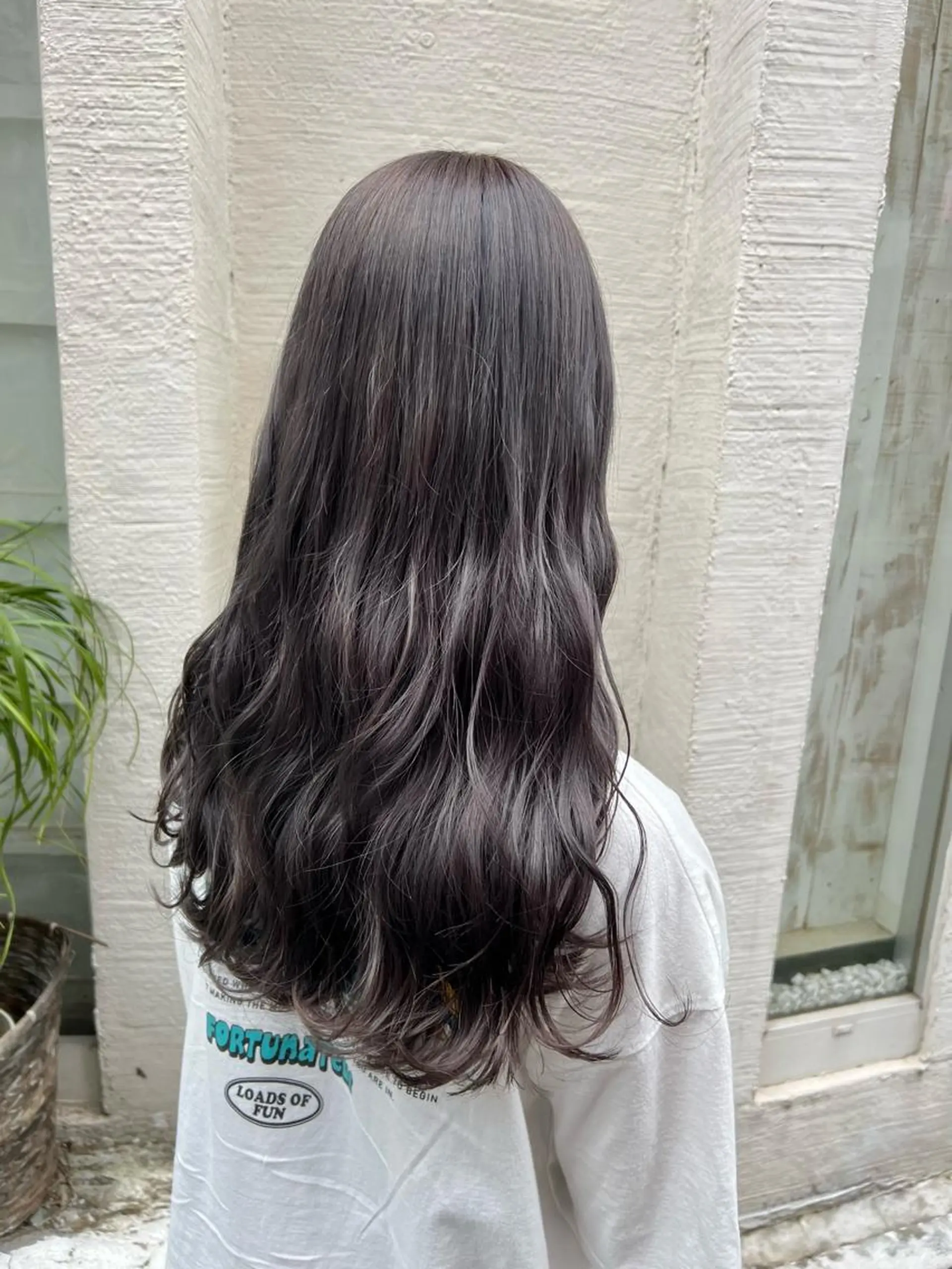 ロング カラー ブリーチ カット ヘアカラー トリートメント uros.所属・メンズパーマ/ エクステ🌞セナのヘアスタイル