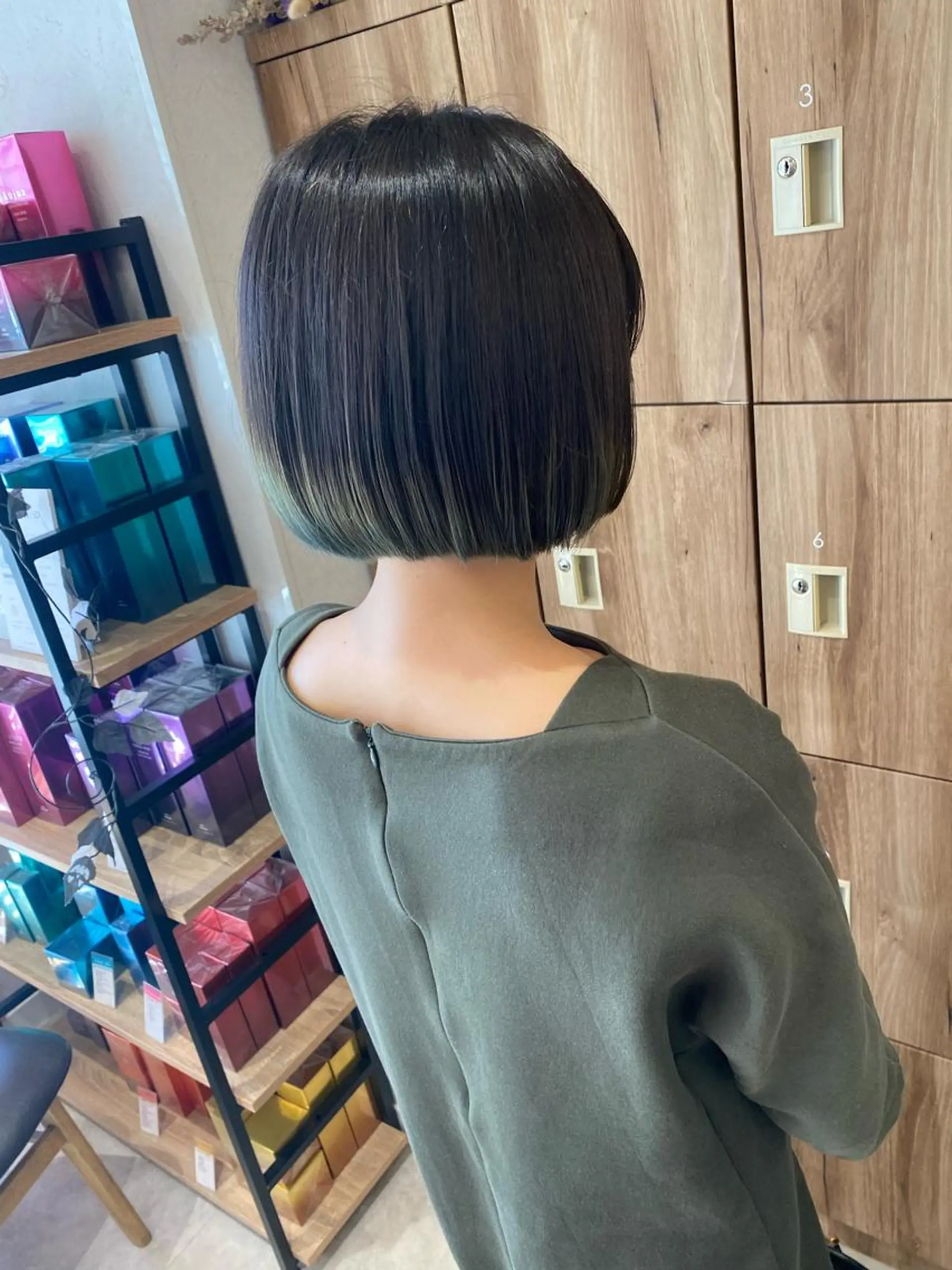 ショート カラー ヘアアレンジ ヘアカラー トリートメント ヘッドスパ パーマ指名No1 /namiのヘアスタイル