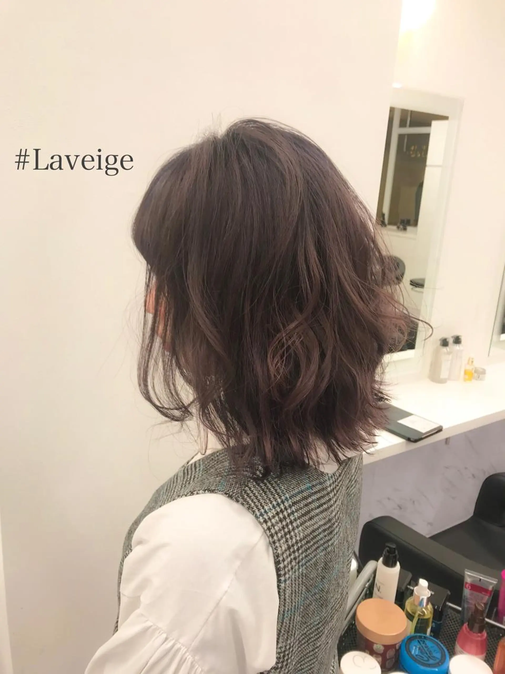 ショート カラー ヘアアレンジ 透明感カラー/ 韓国ヘア/縮毛矯正のヘアスタイル