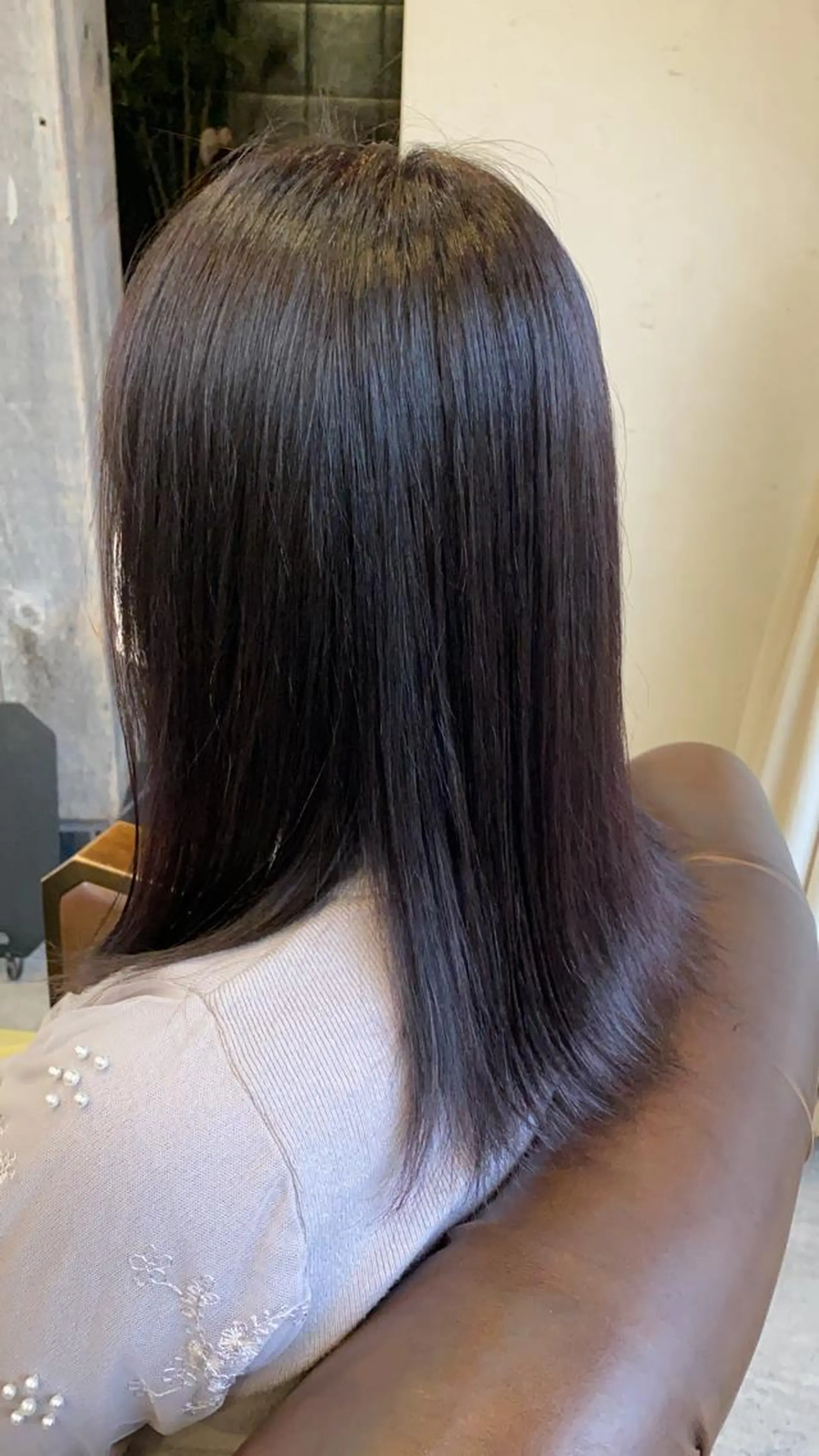 ロング カラー パープルカラー 🟢NEGi🟣 🫧髪質改善のヘアスタイル