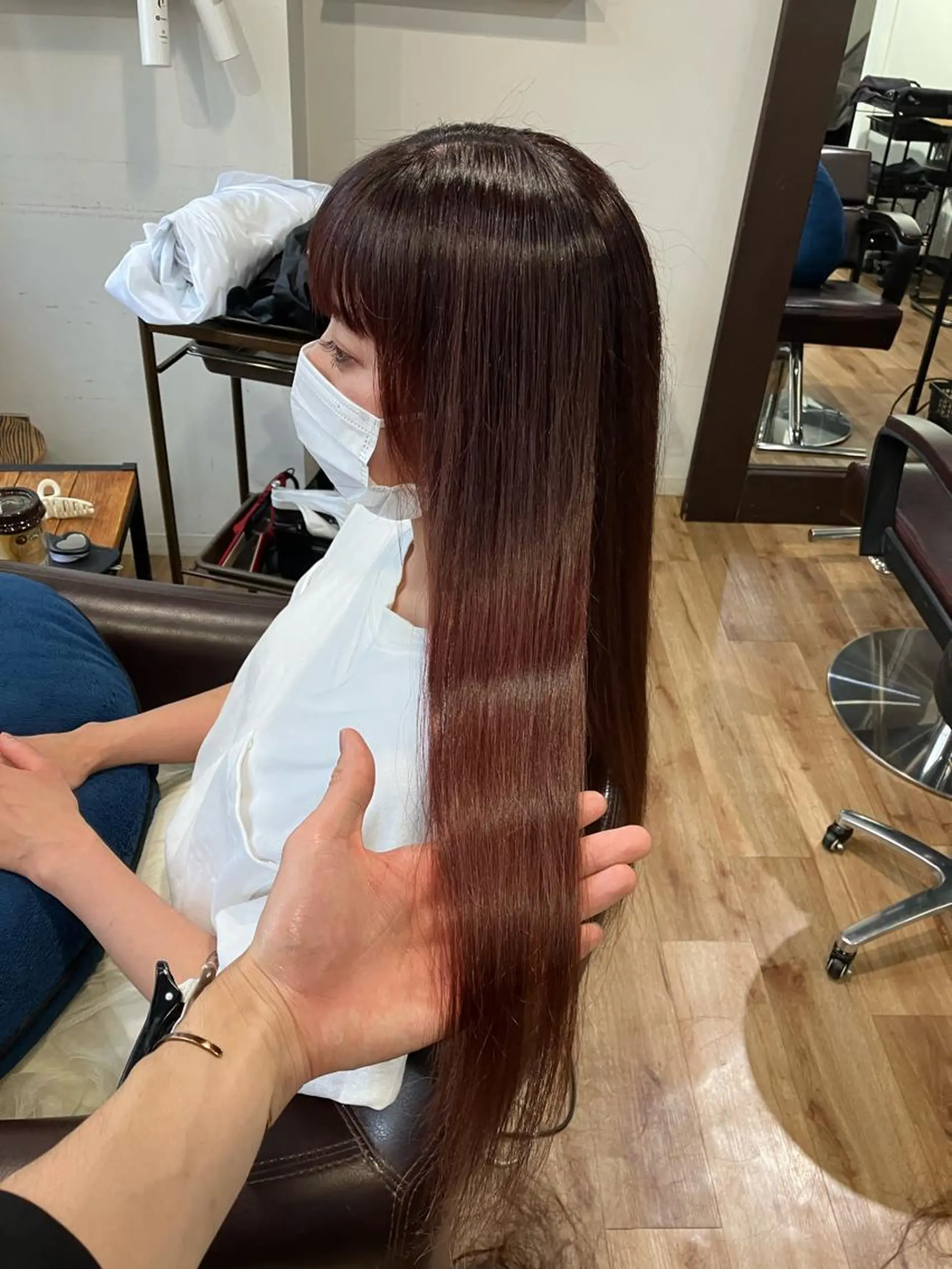 ミディアム カラー 🍀髪質改善、カラー TAICHI🍀のヘアスタイル