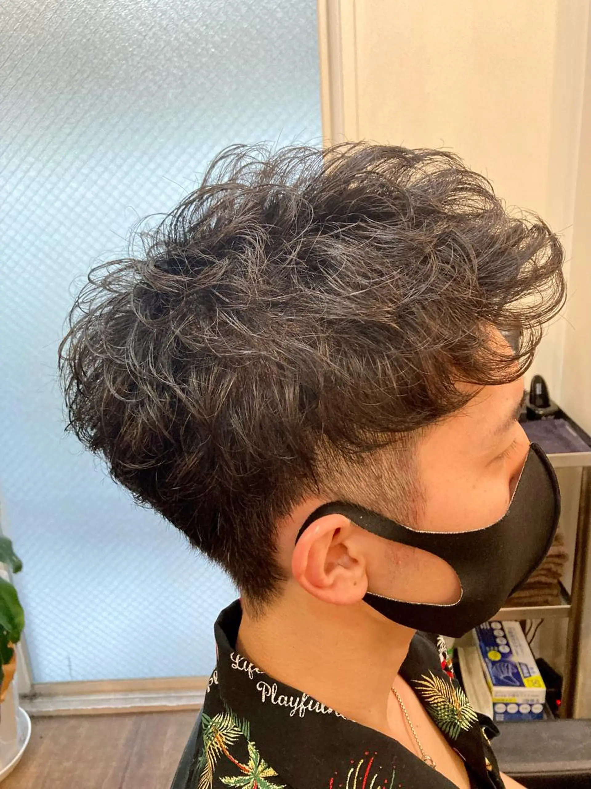 ショート メンズ モヒカン くせ毛 AUTHENTIC private mens hair salon所属・完全個室マンツーマン メンズサロン草野貴樹のヘアスタイル