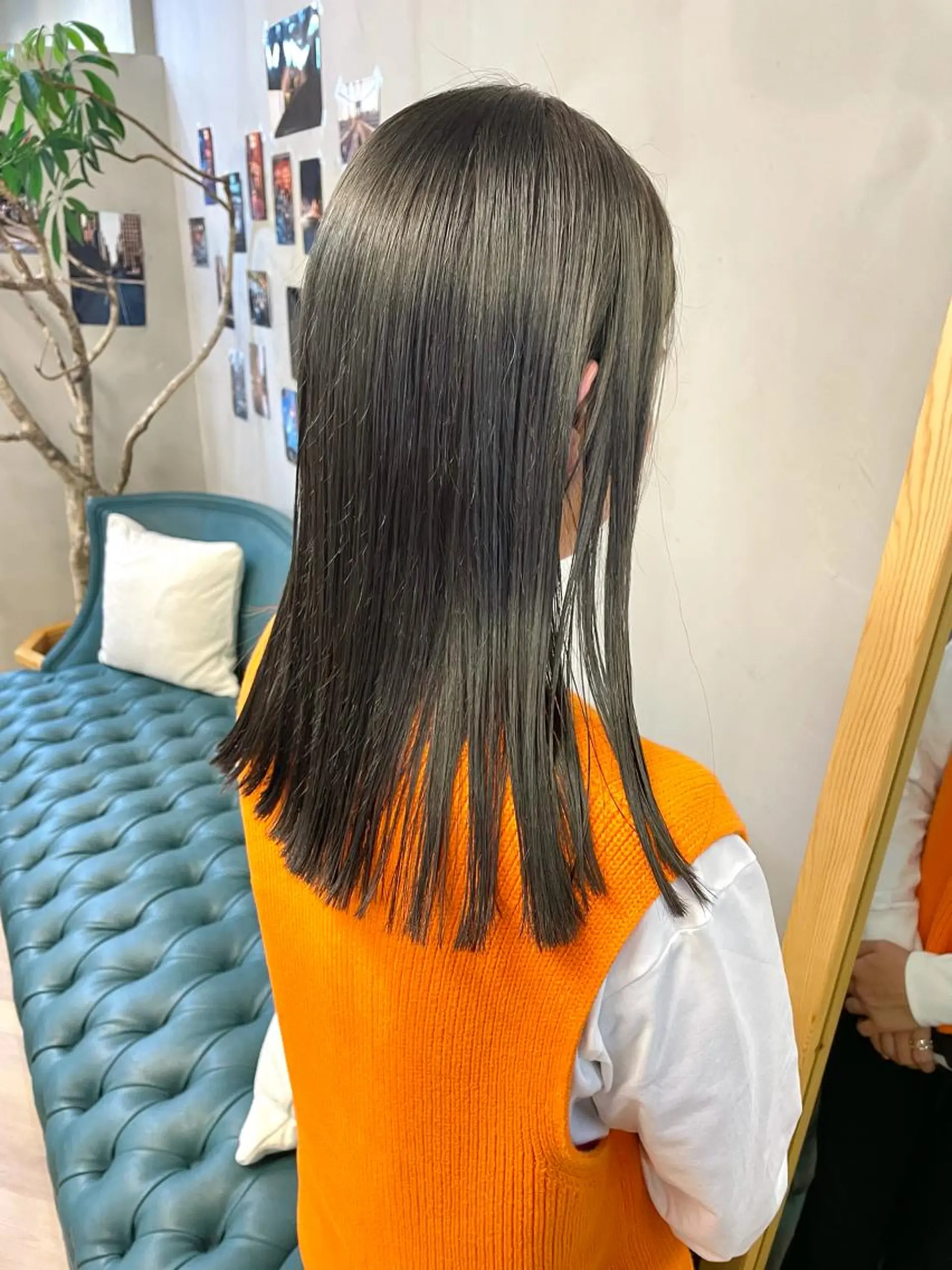 ミディアム カラー パーマ ヘアアレンジ メンズ キッズ ネイル マツエク・マツパ カット ヘアカラー トリートメント tatsumi/ボブ ウルフ/レイヤーのヘアスタイル