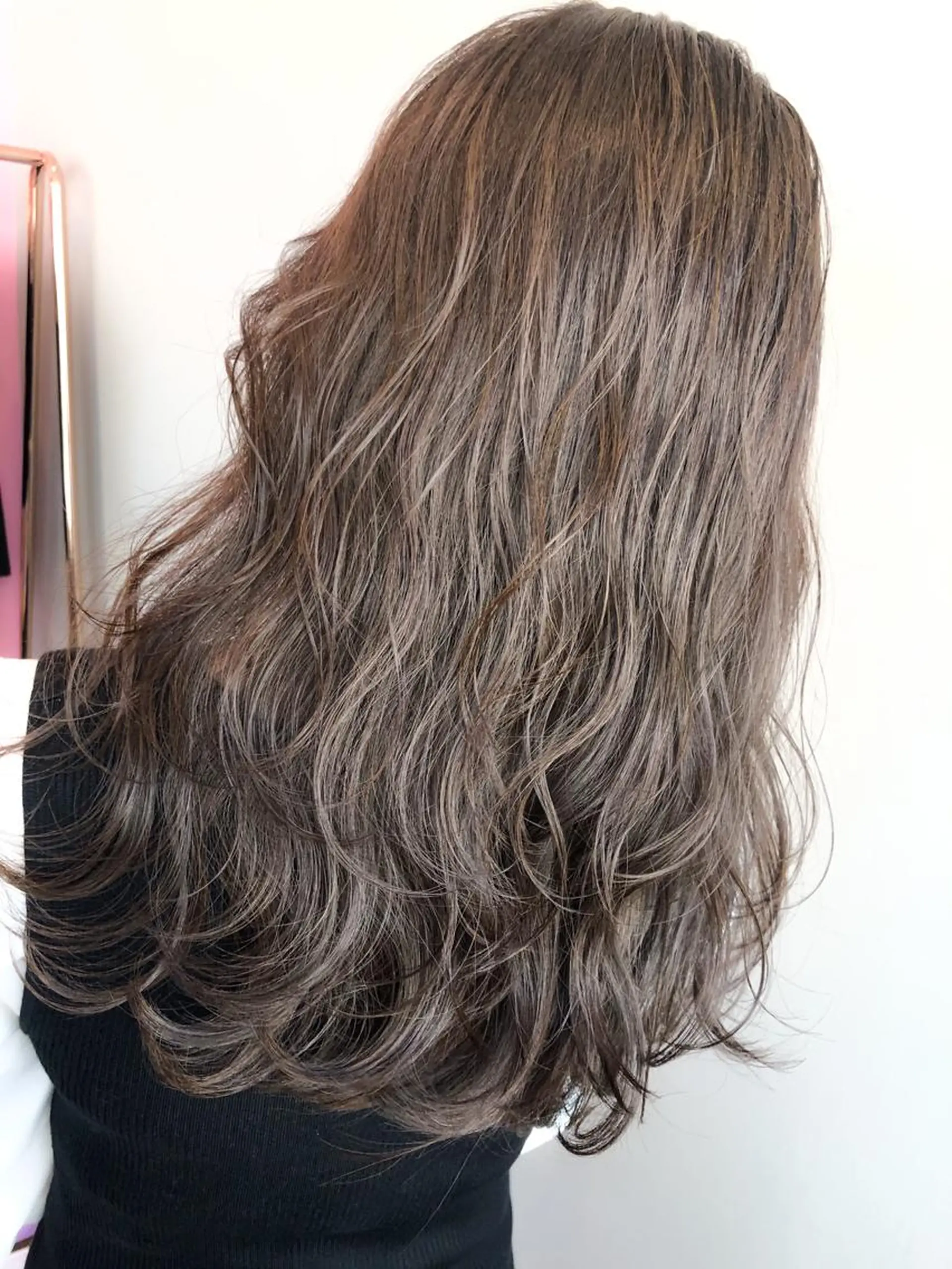 セミロング カット ヘアカラー トリートメント MORE所属・MORE栄 野田航生のヘアスタイル