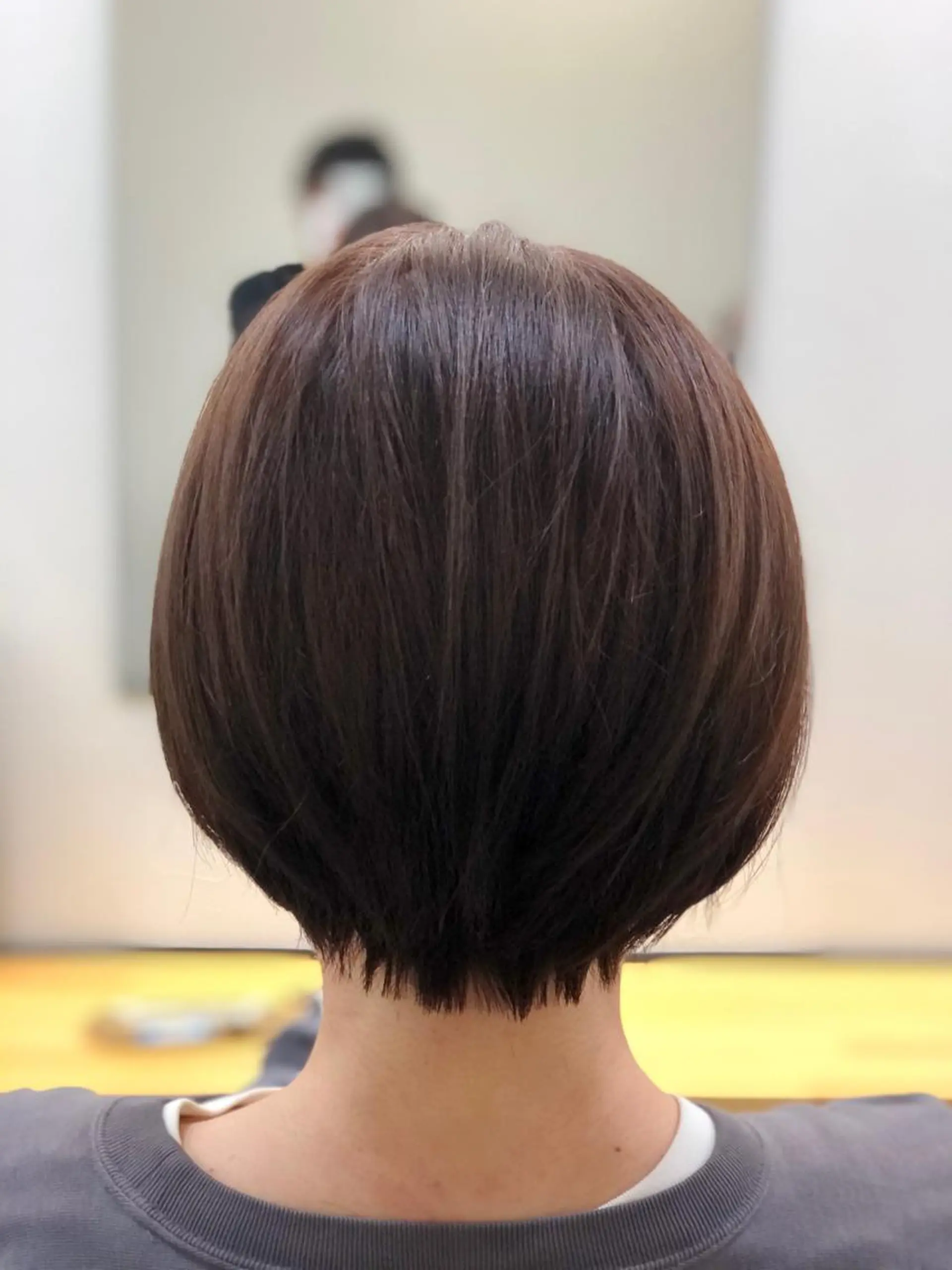 ショート ショートボブ ボブ ショートヘア カット ヘアカラー トリートメント H by Real meのヘアスタイル